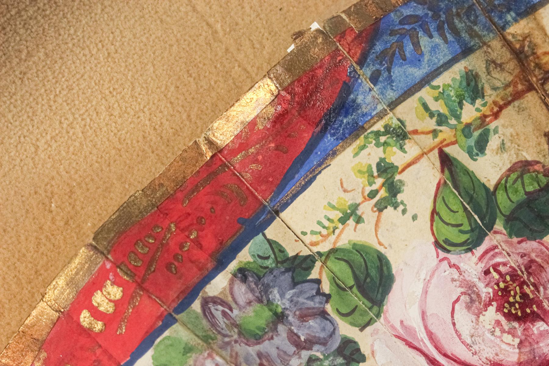 ABANICO ORIENTAL DE FINALES DEL S.XIX