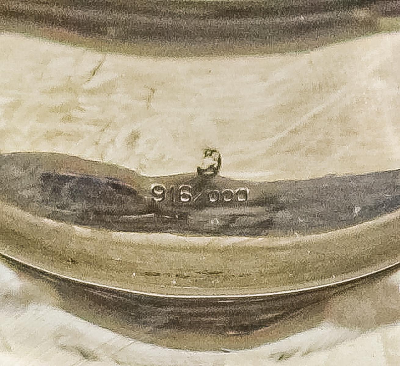 DOS PLATOS DE PLATA DEL PRIMER TERCIO DE S. XX