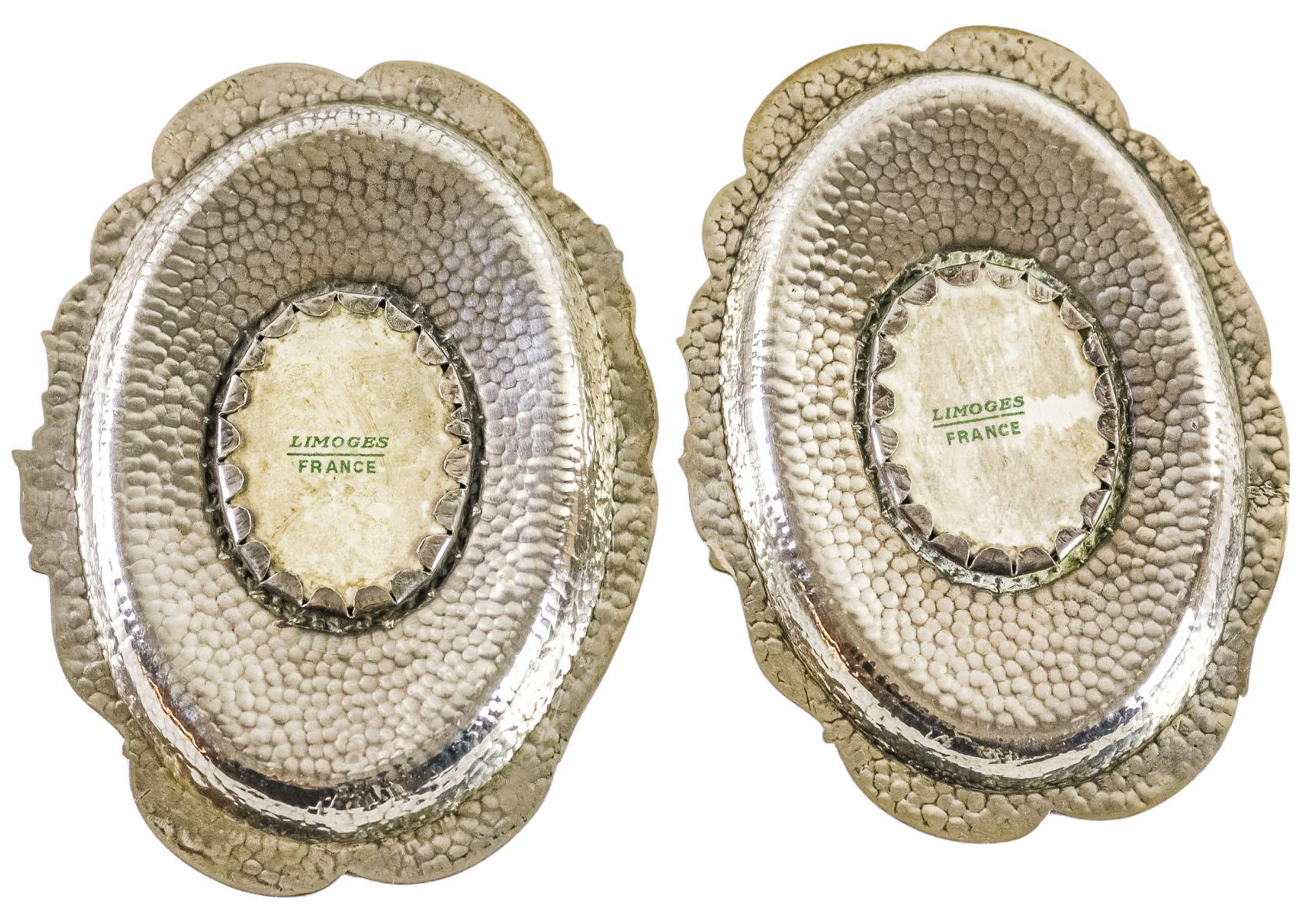 CUATRO CENTRITOS DE PLATA DE LOS AÑOS 60