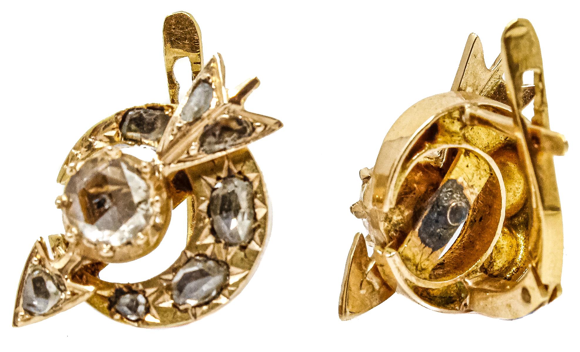 PENDIENTES ALFONSINOS DEL S.XIX