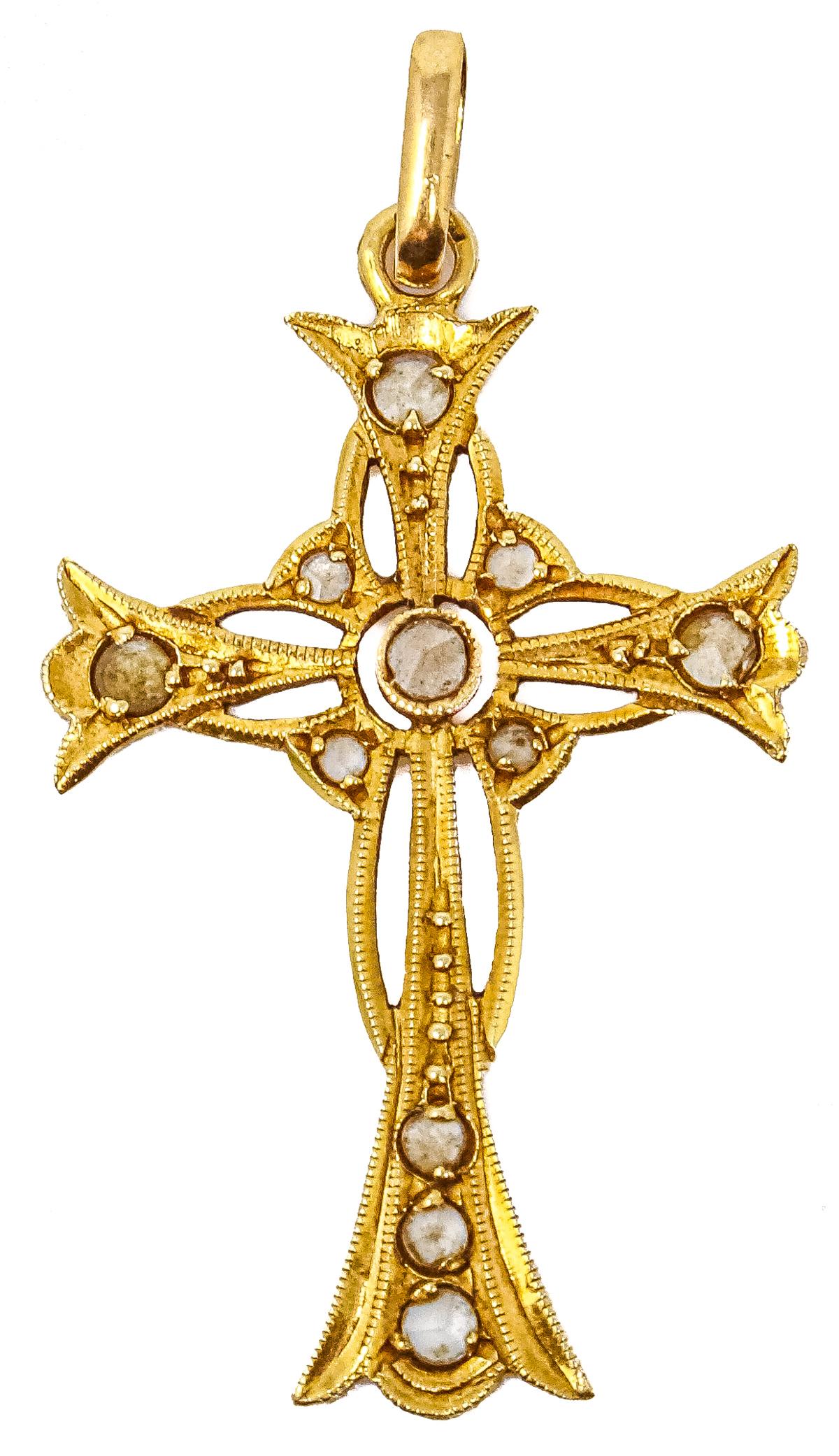 DOS CRUCES Y PENDIENTES DE PPS. DEL S.XX