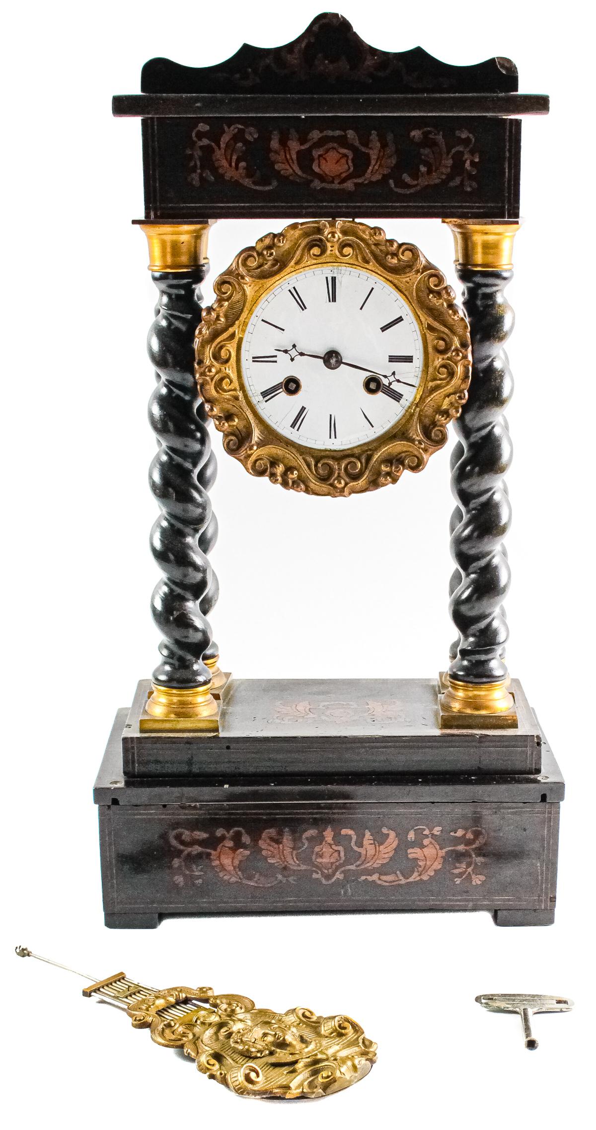 RELOJ DE SOBREMESA NAPOLEÓN III SIGLO XIX