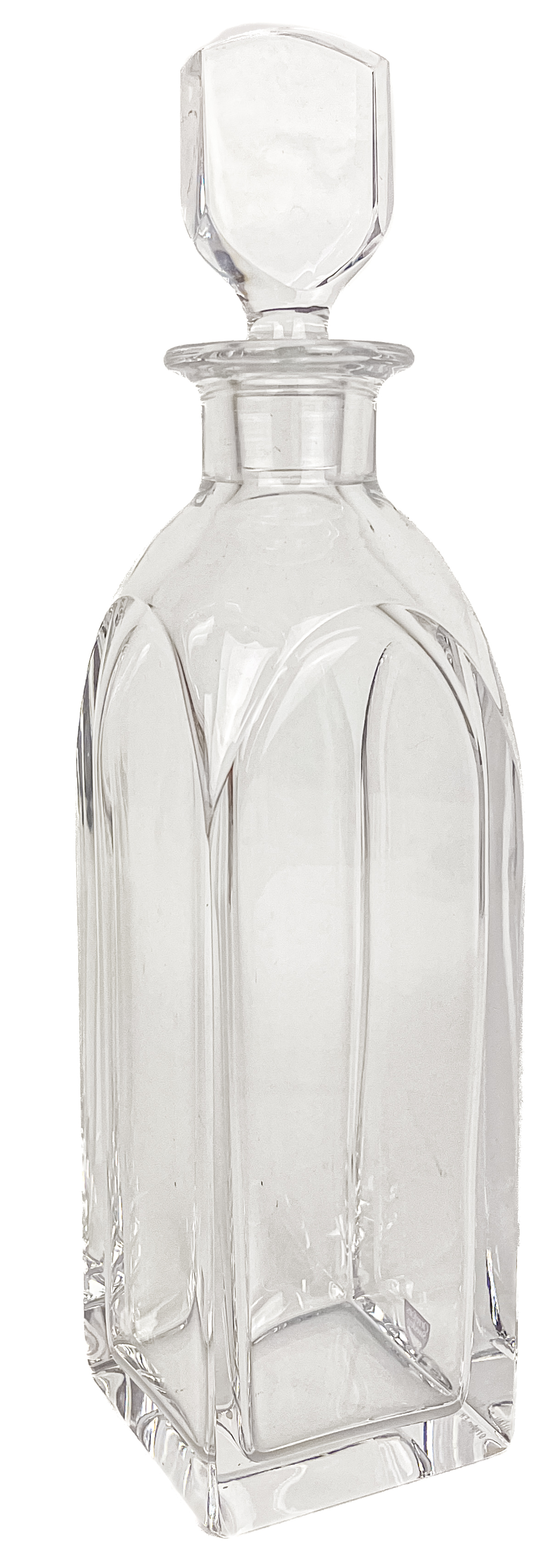 BOTELLA LICORERA EN CRISTAL ORREFORS DEL ÚLTIMO CUARTO S.XX