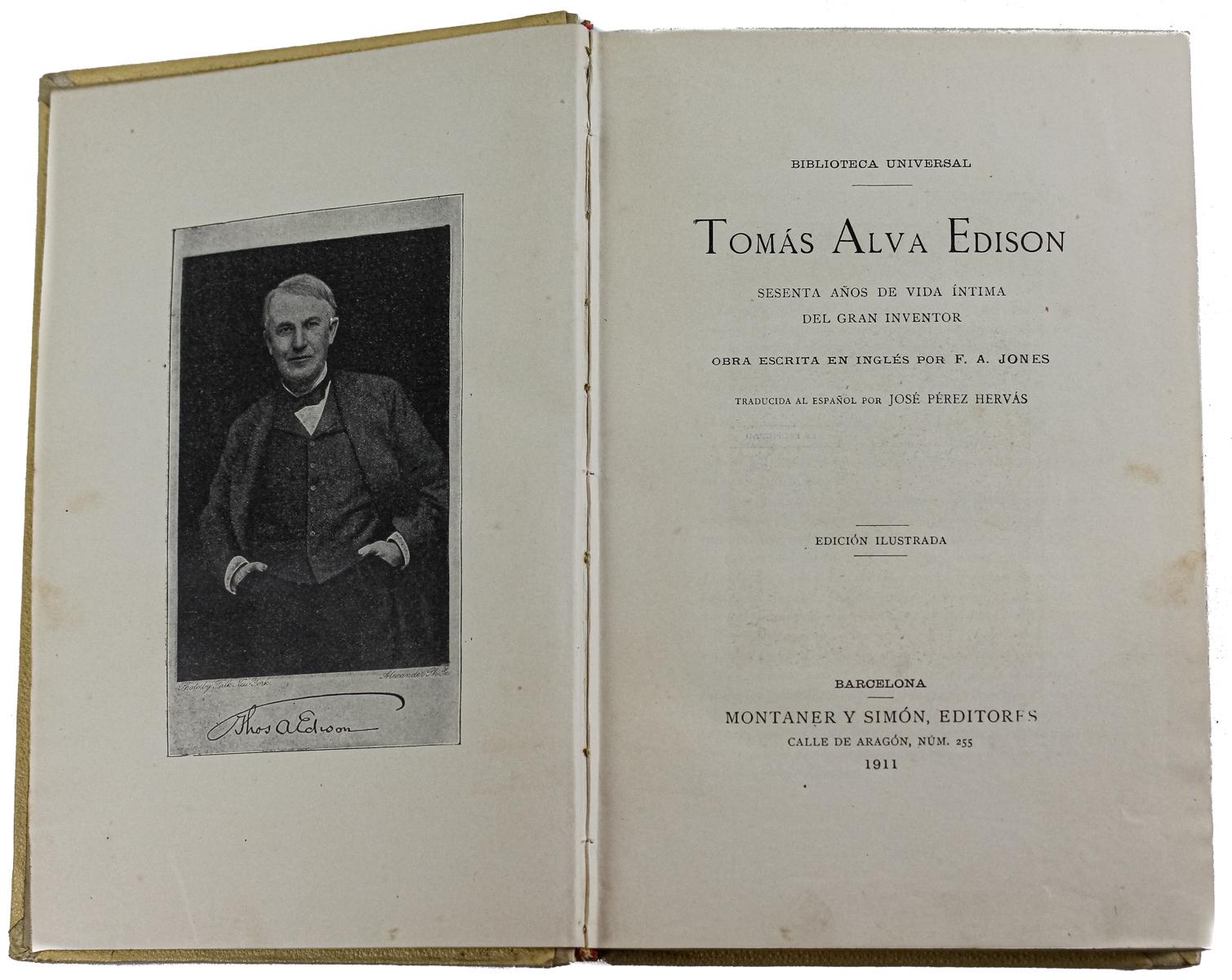 "TOMAS ALVA EDISON"