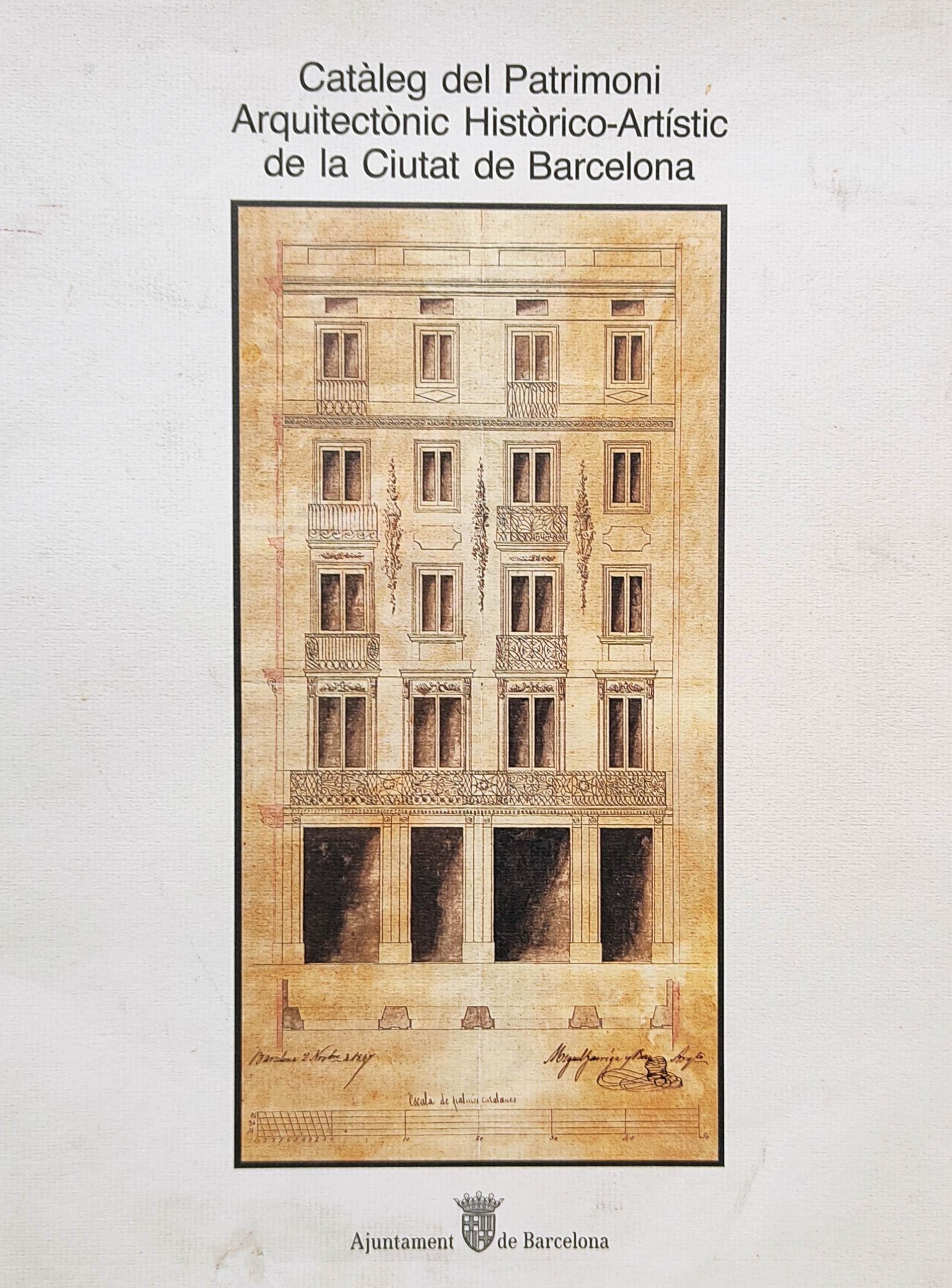 CATÀLEG DEL PATRIMONI ARQUITECTÒNIC HISTÒRICO-ARTÍSTIC ...