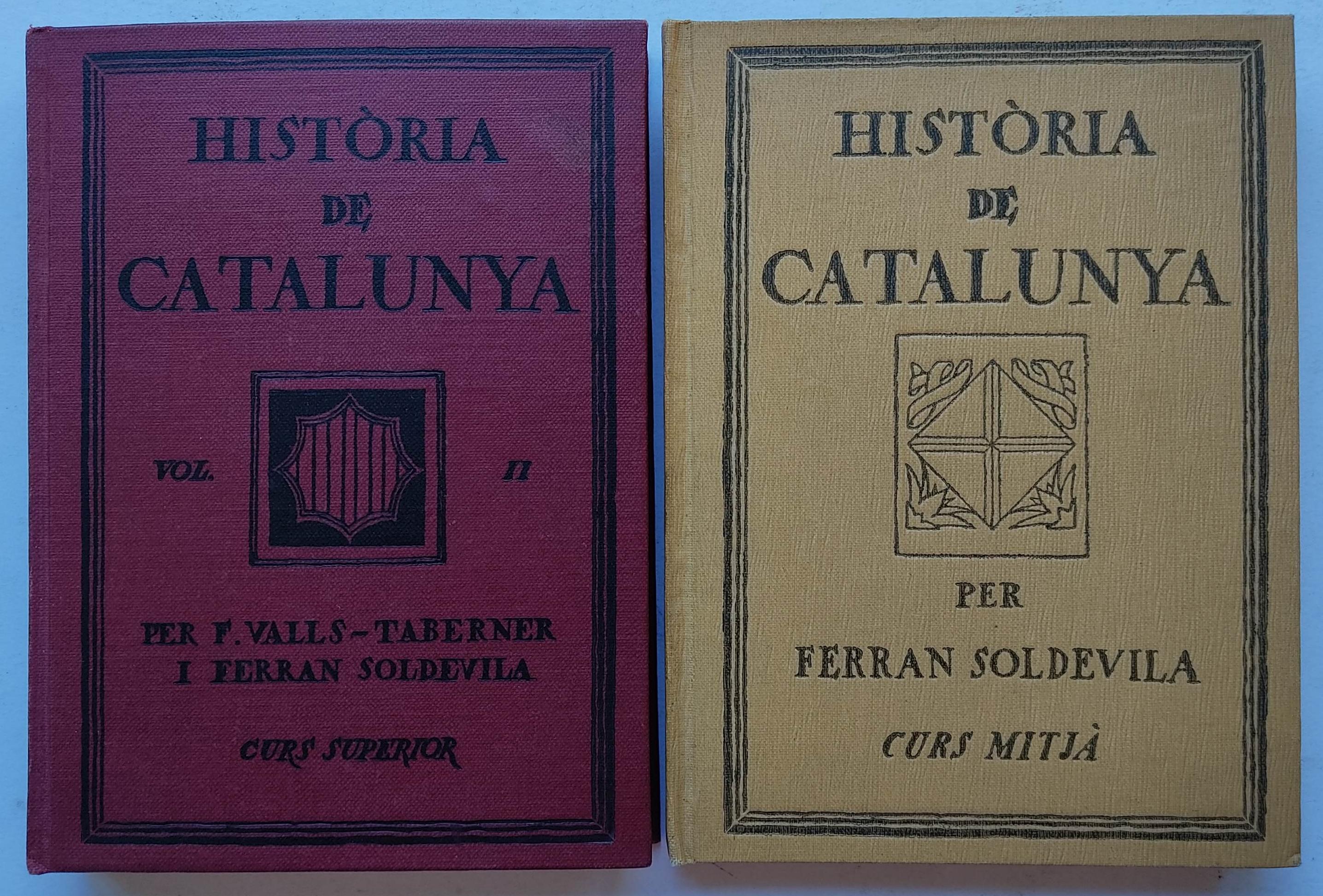HISTÒRIA DE CATALUNYA (2 VOLÚMENES:    ...