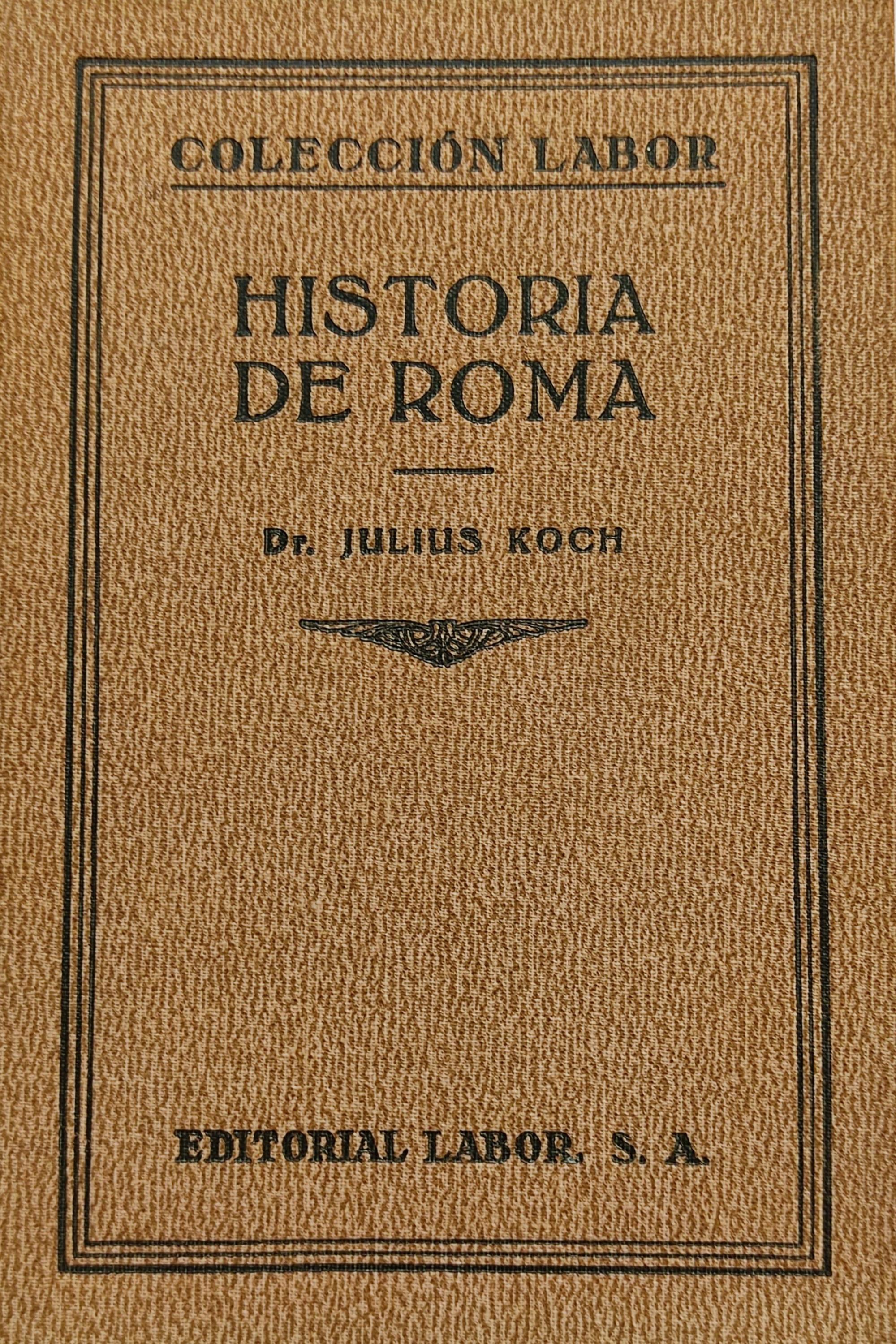 HISTORIA DE ROMA.  