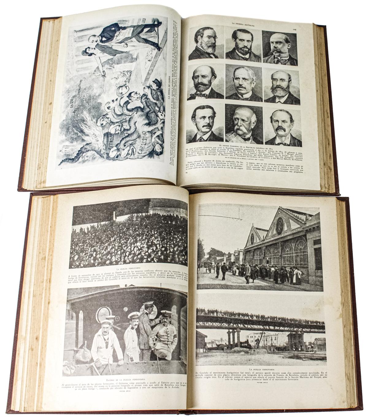 "HISTORIA ILUSTRADA DE LA REVOLUCIÓN ESPAÑOLA 1870-1931"