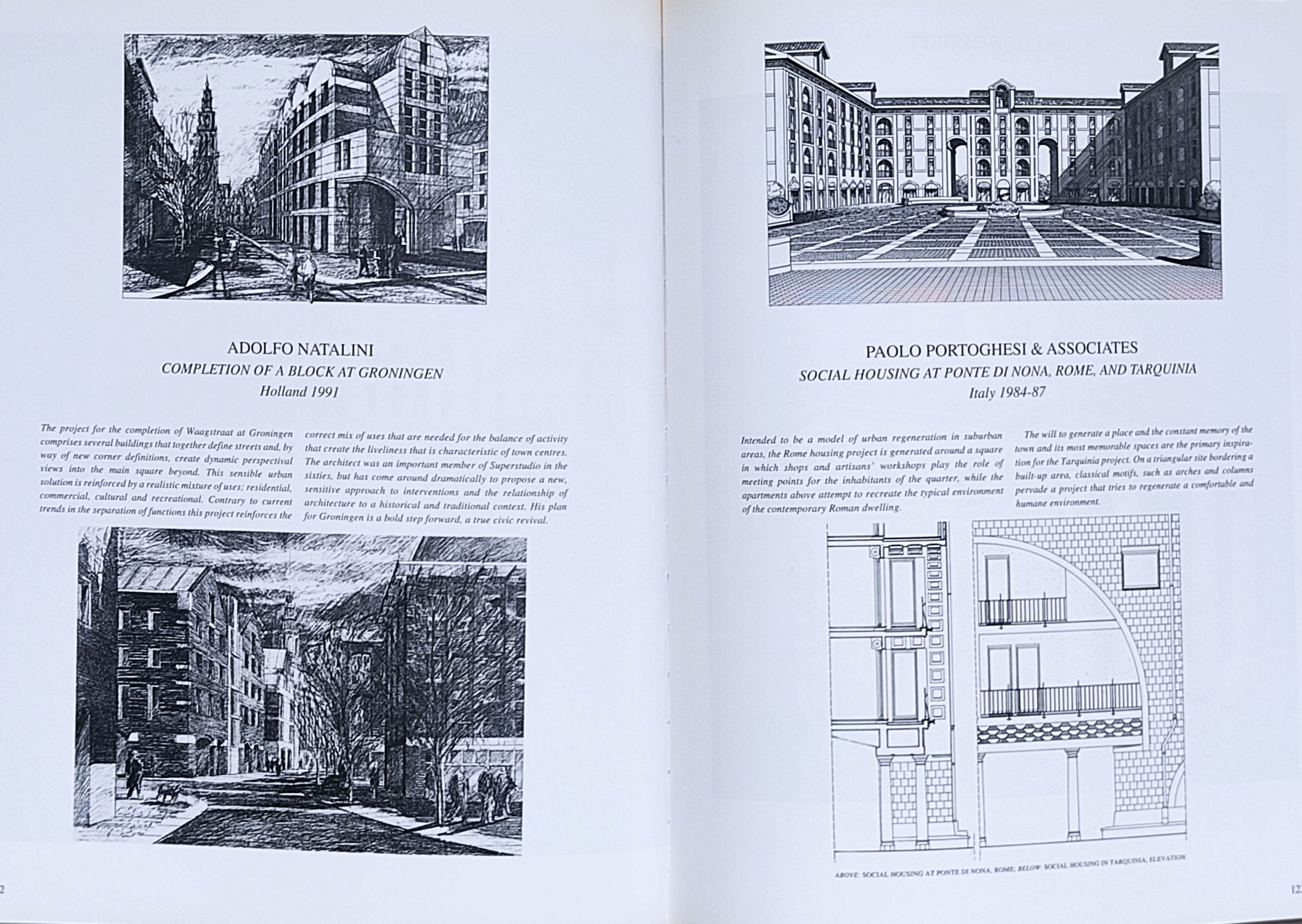BUILDING CLASSICAL:  A VISION OF EUROPE AND AMERICA.  ...