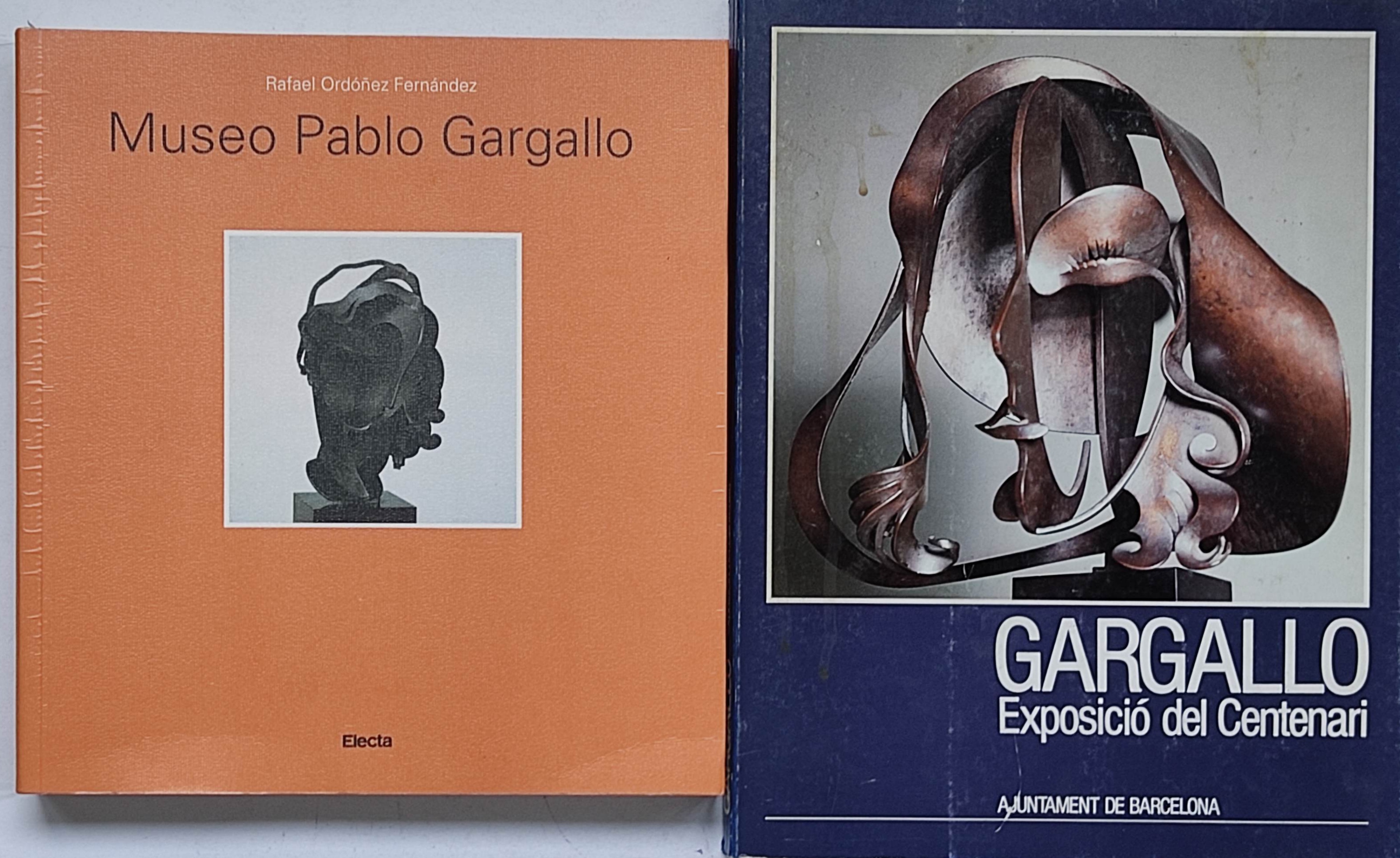 DOS LIBROS SOBRE PABLO GARGALLO.   