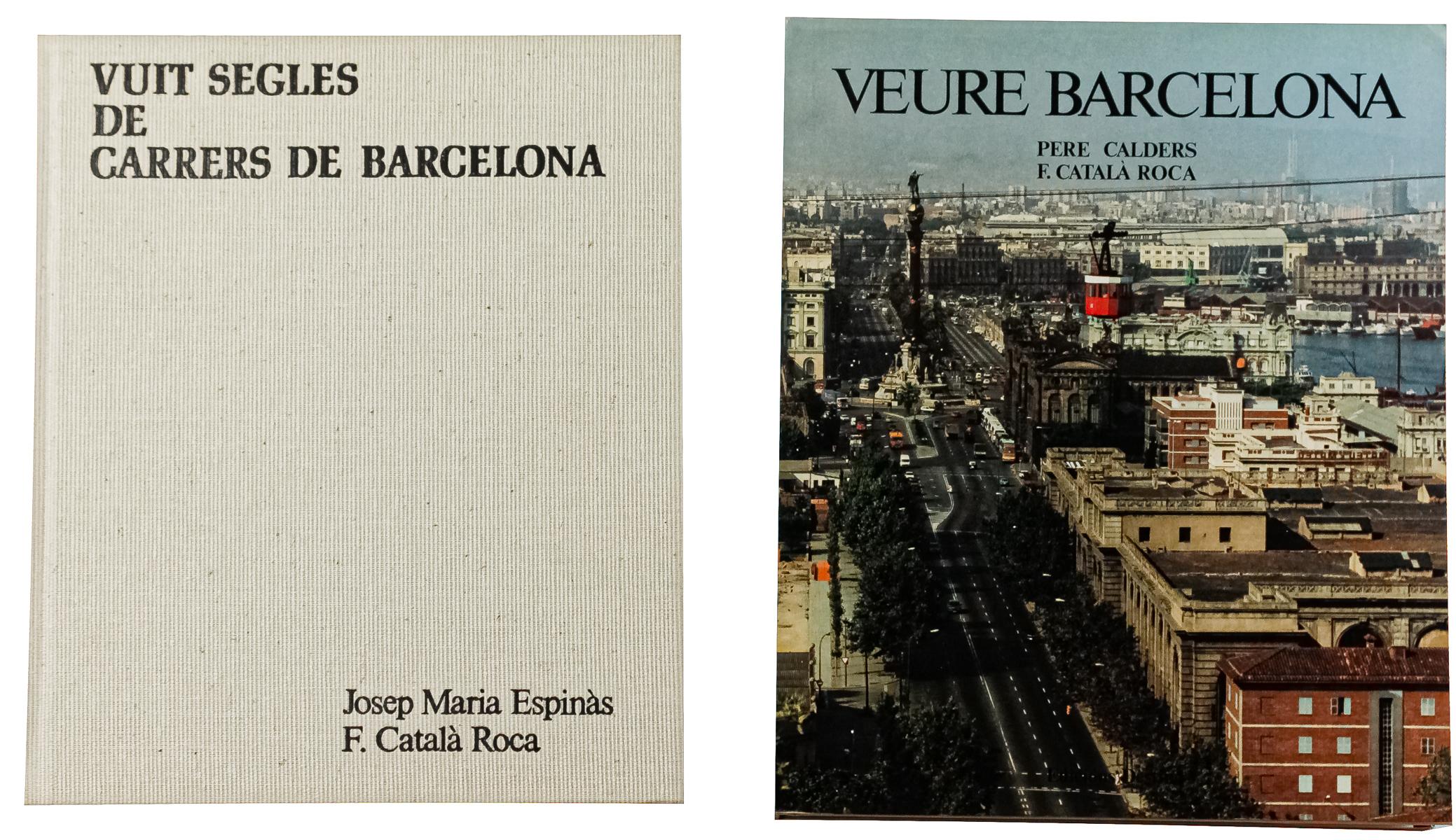 DOS LIBROS SOBRE BARCELONA