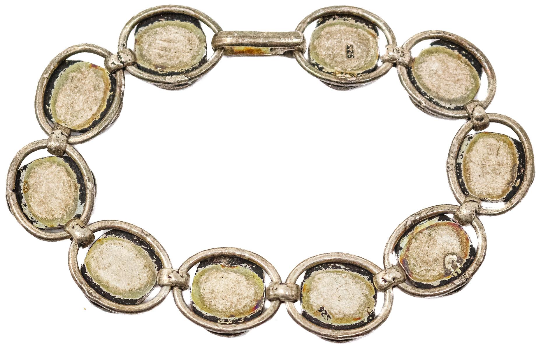 PULSERA DE PLATA DE LA INDIA