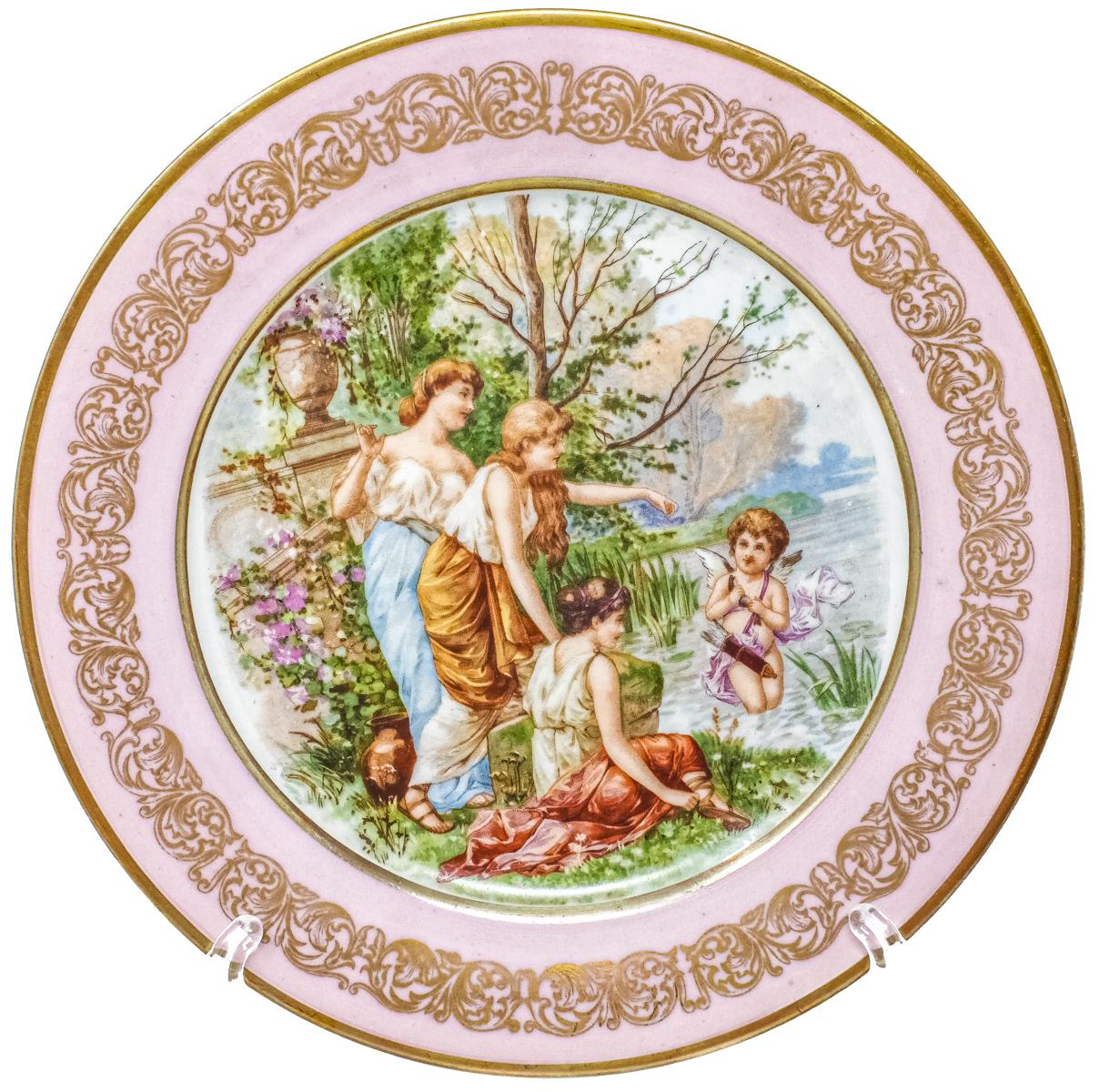 VAJILLA EN PORCELANA DE LIMOGES PARA 8 SERVICIOS