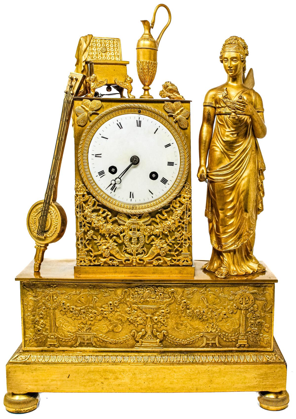 RELOJ SEGUNDO  IMPERIO FRANCÉS CIRCA 1860