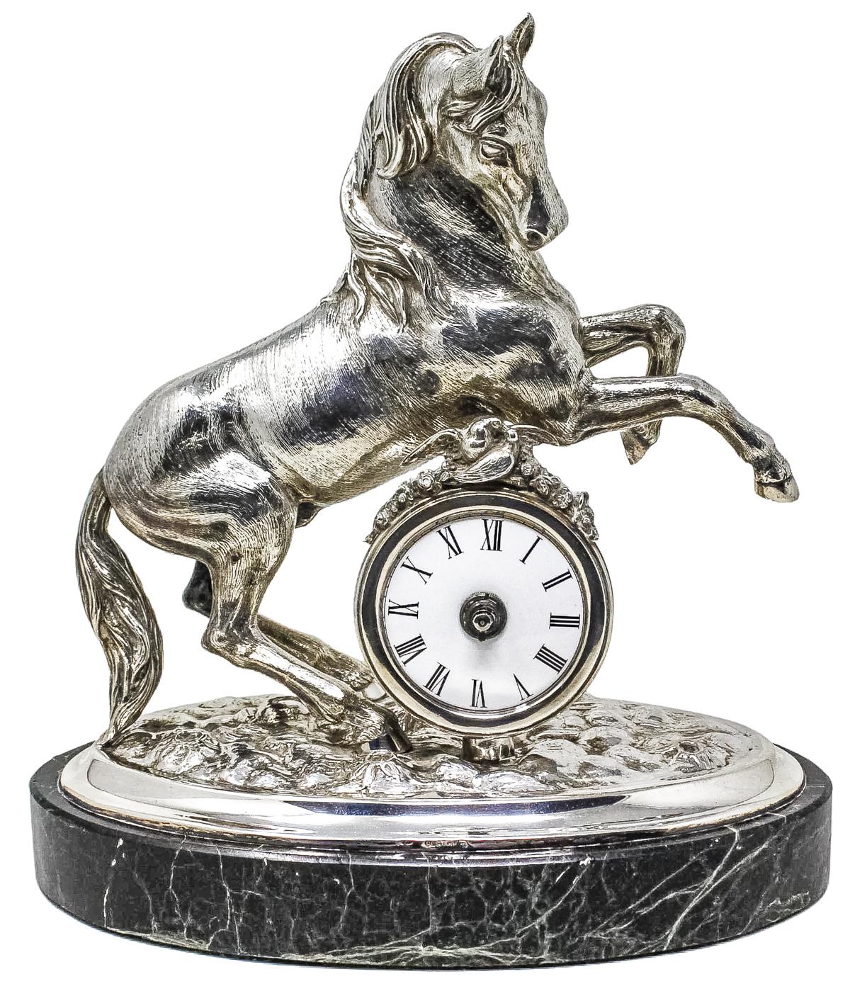 RELOJ DE SOBREMESA "CABALLO"