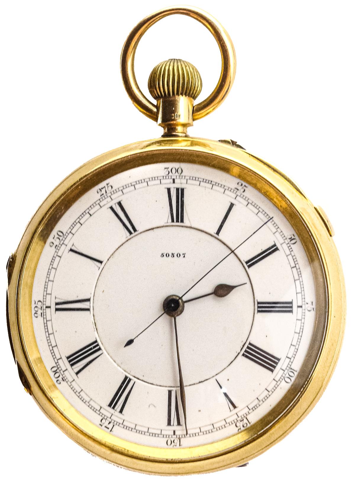 RELOJ CRONÓMETRO DE BOLSILLO CIRCA 1862