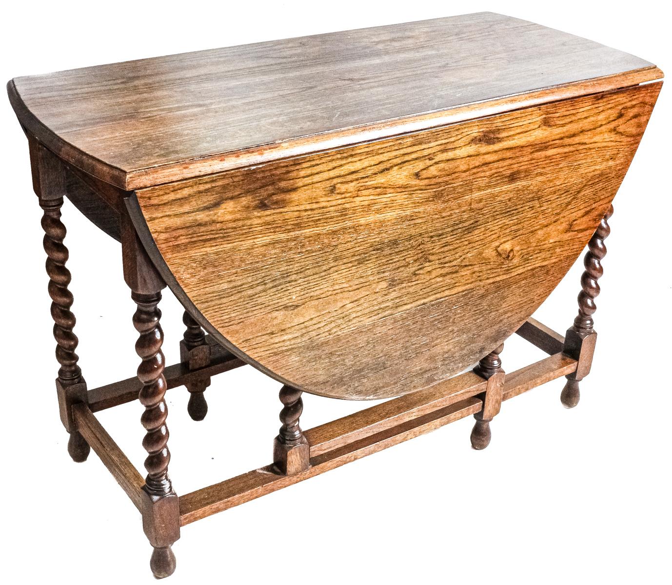 MESA ALAS  INGLESA DE LA PRIMERA MITAD DE S. XX