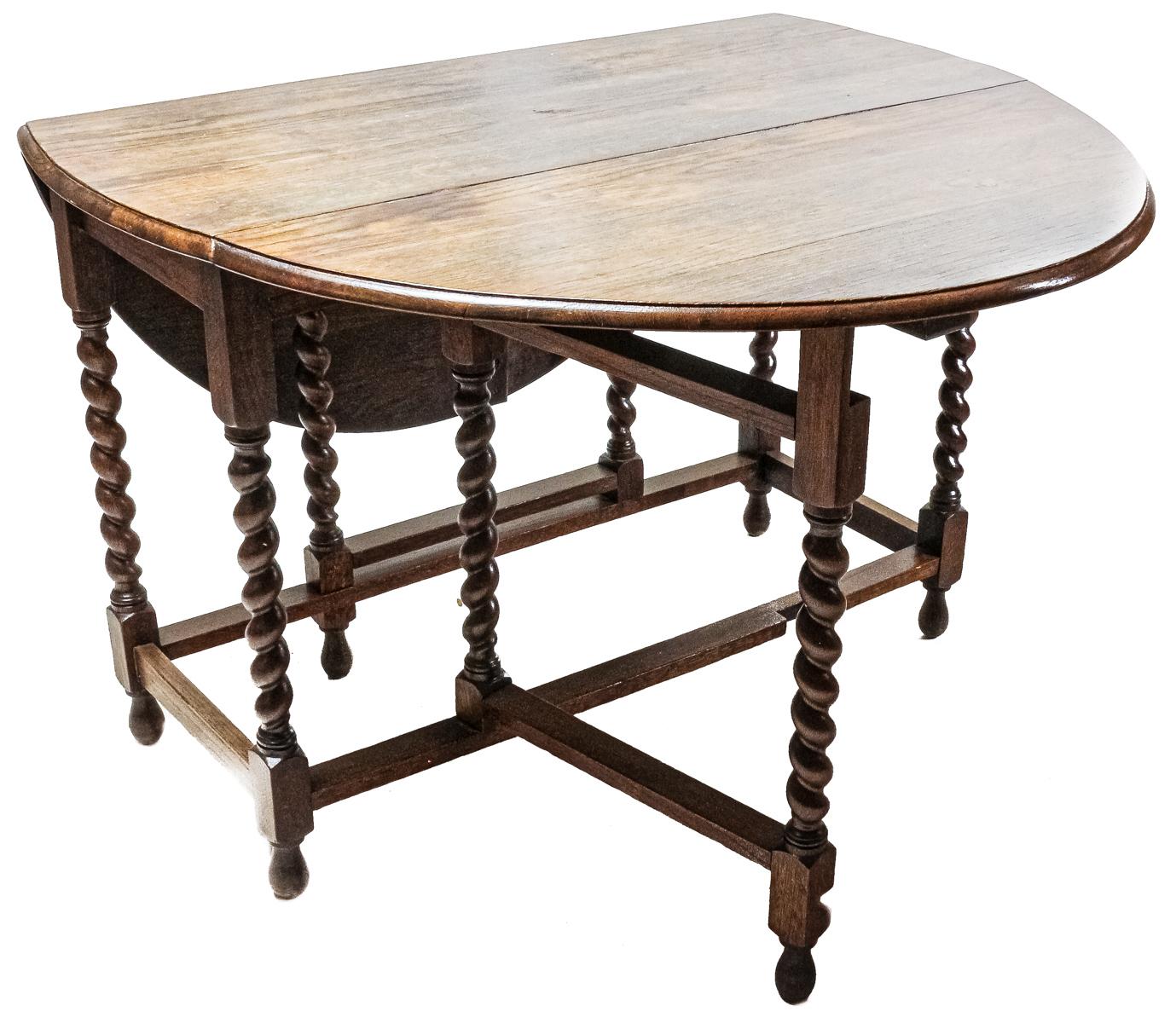 MESA ALAS  INGLESA DE LA PRIMERA MITAD DE S. XX