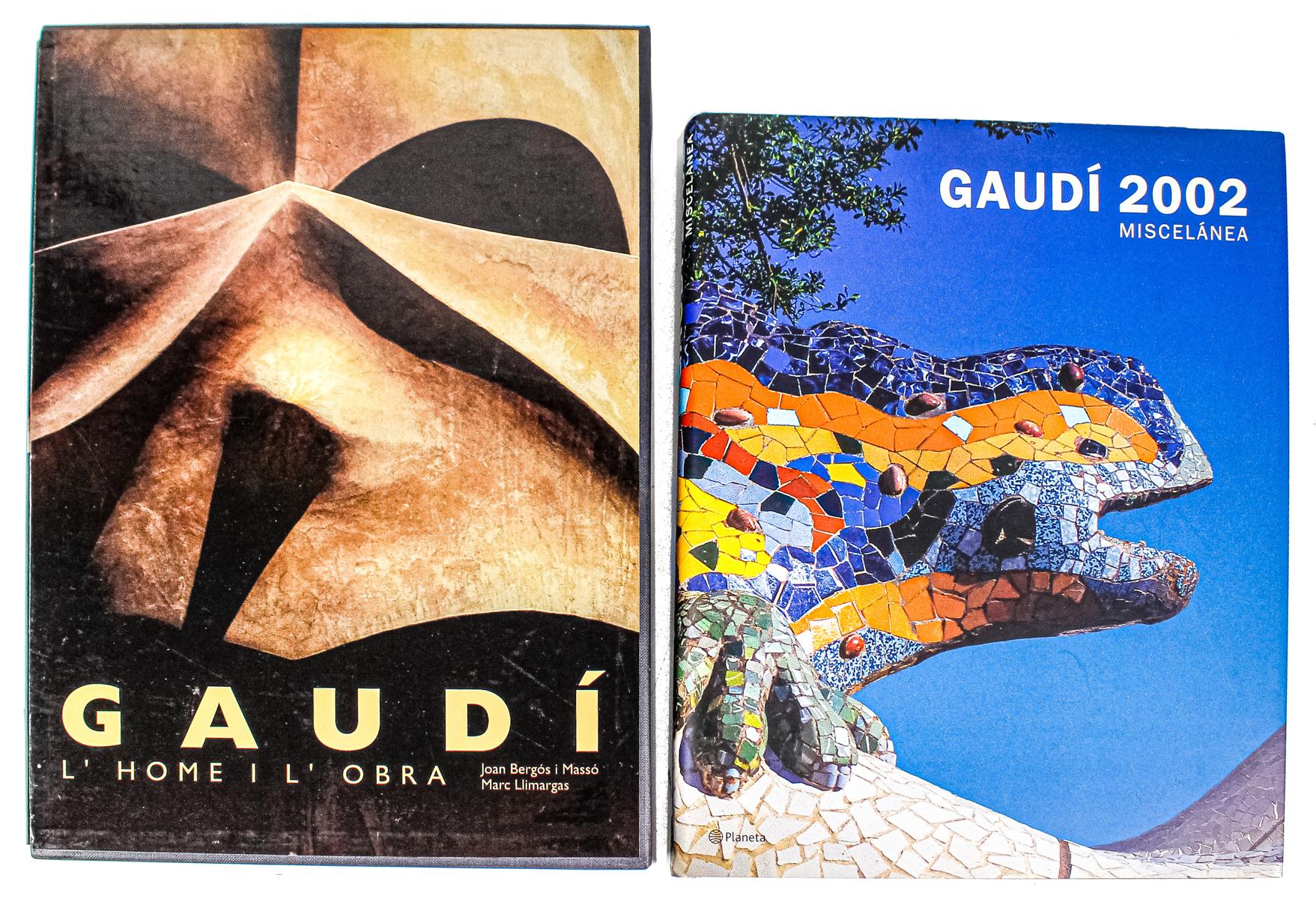 DOS LIBROS SOBRE GAUDÍ