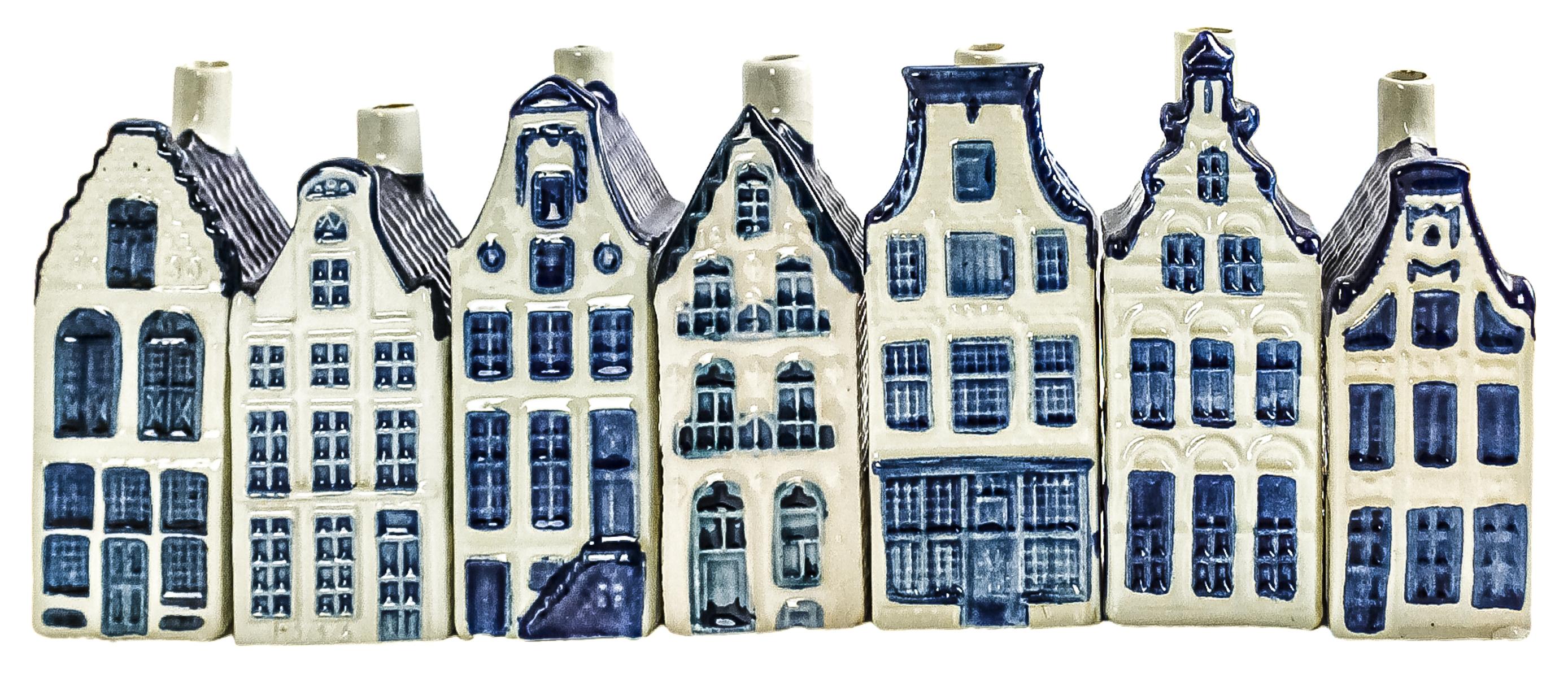 GRAN LOTE DE "CASITAS" PORCELANA