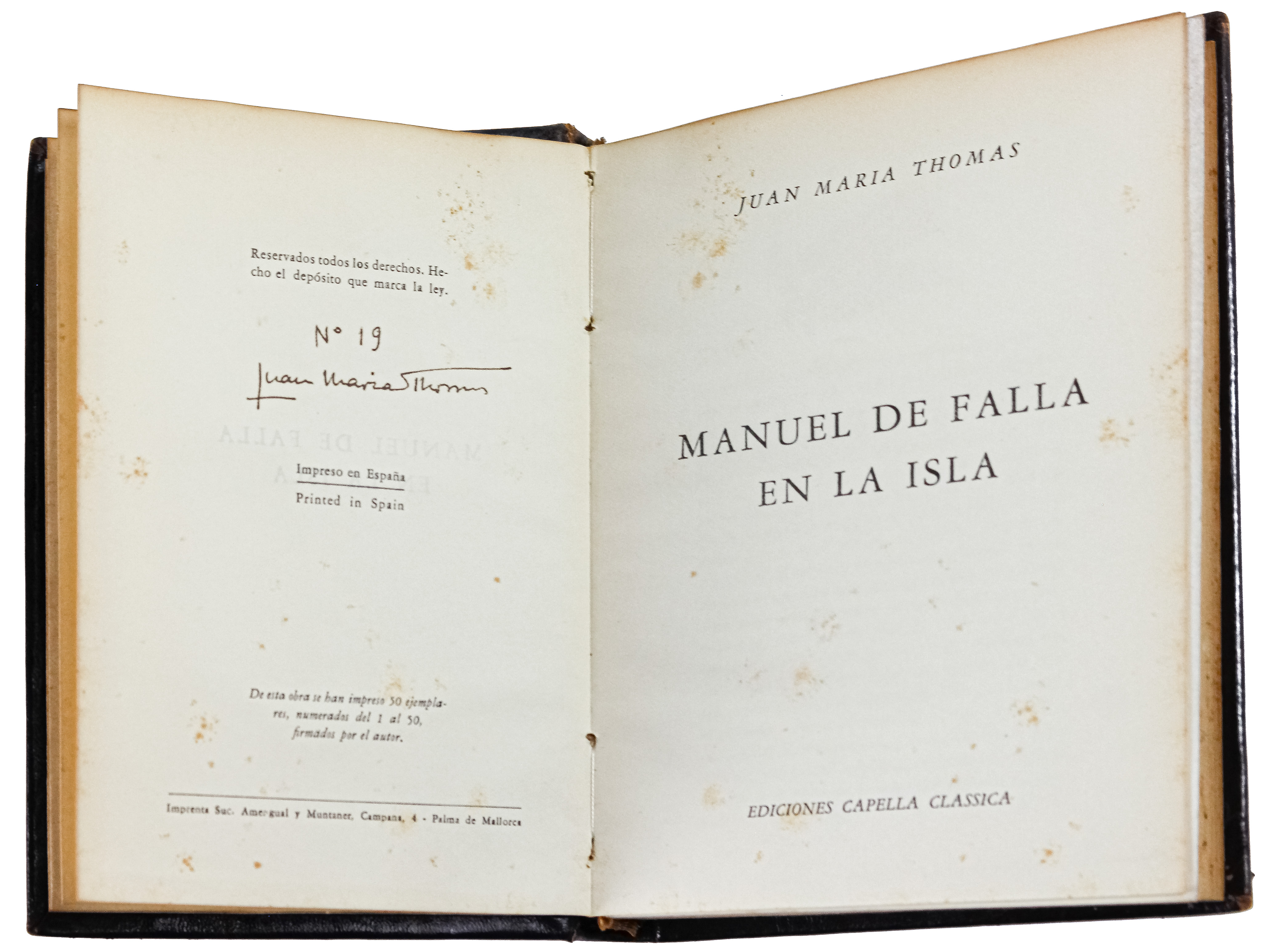 "MANUEL DE FALLA EN LA ISLA"