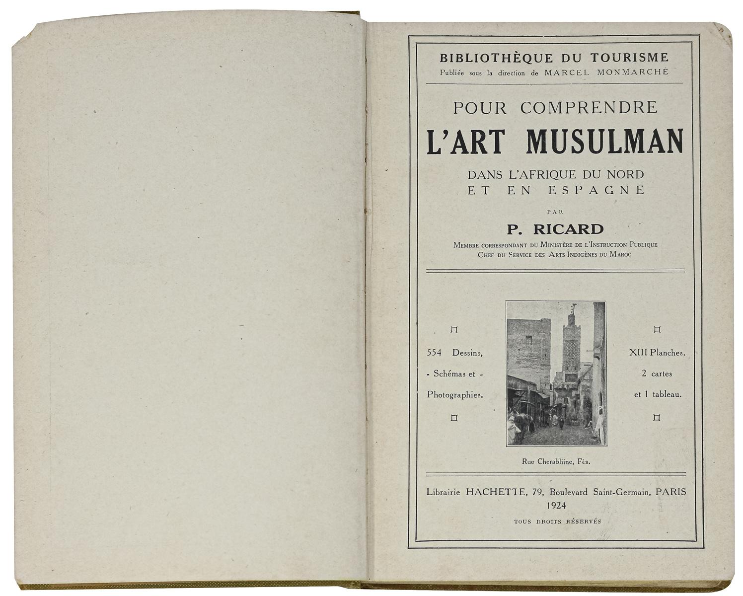 "POUR COMPRENDRE L´ART MUSULMAN 1924 ...