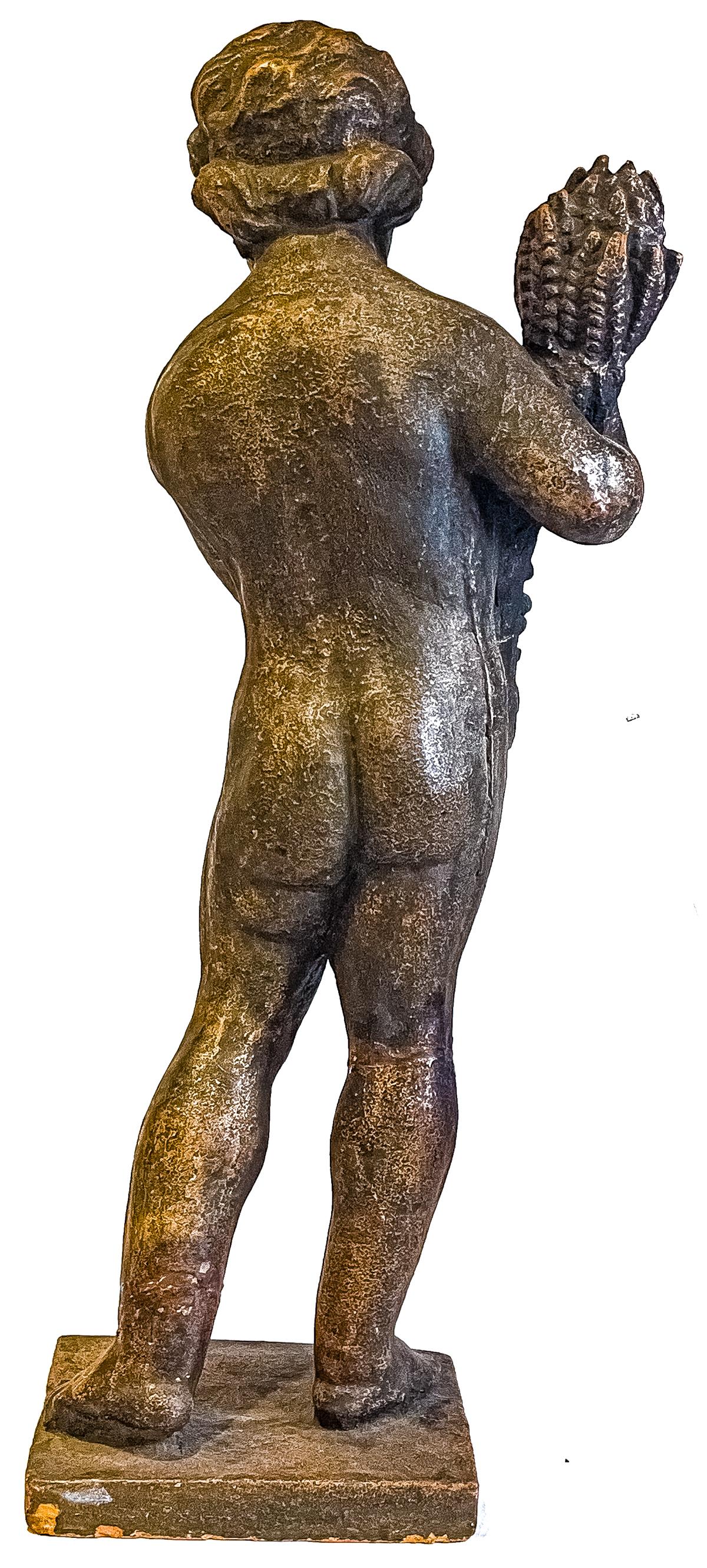 FIGURA DE TERRACOTA DE LA PRIMERA MITAD DE SIGLO XX