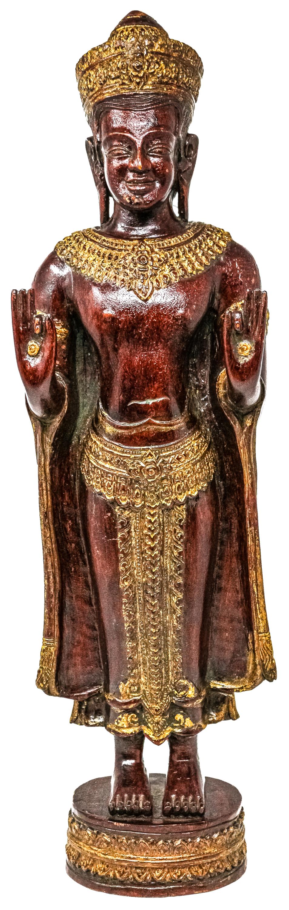 FIGURA DE BUDA DE MEDIADOS DE SIGLO XX