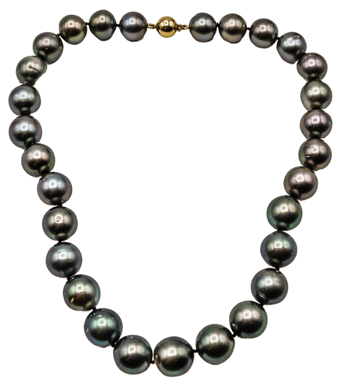 COLLAR DE PERLAS DE TAHITÍ