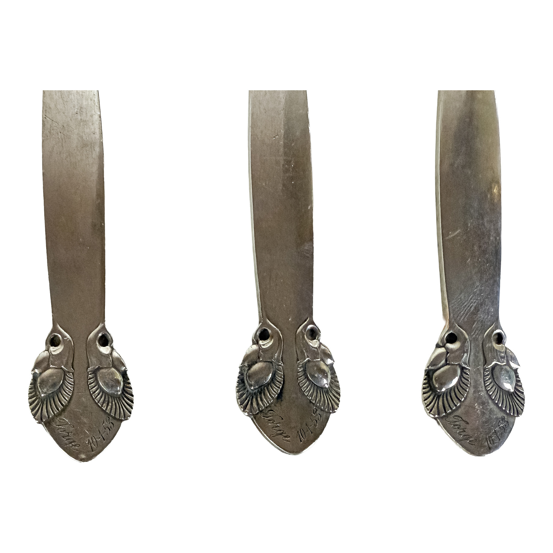 JUEGO DE CUBIERTOS GEORG JENSEN DE MEDIADOS S.XX
