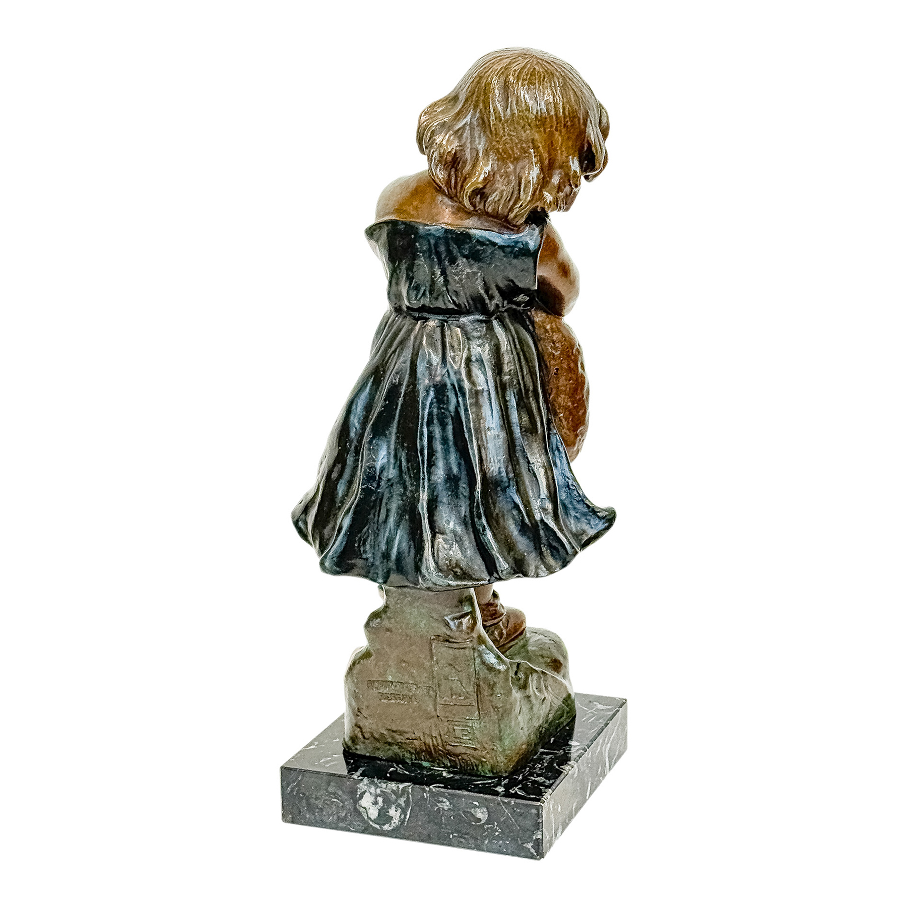 FIGURA DE BRONCE DE FINALES DEL S.XX