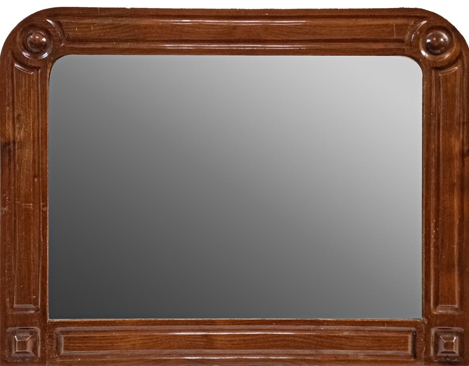 ESPEJO DE PARED DEL ÚLTIMO CUARTO DE SIGLO XIX