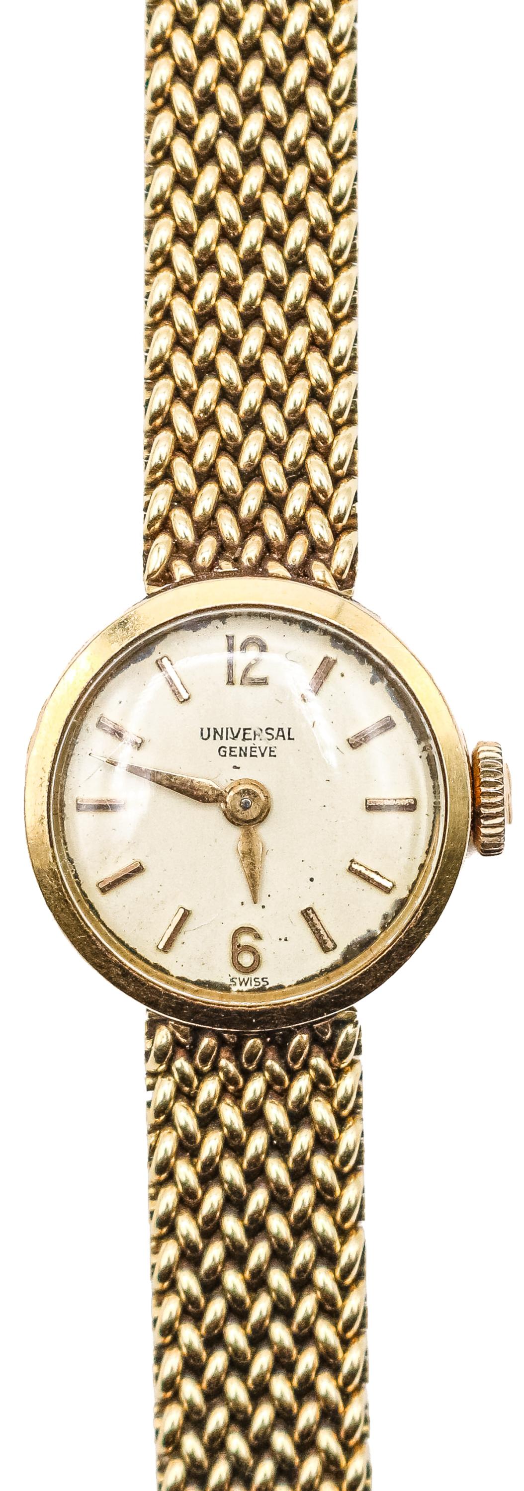 RELOJ DE DAMA UNIVERSAL GENEVE AÑOS 50