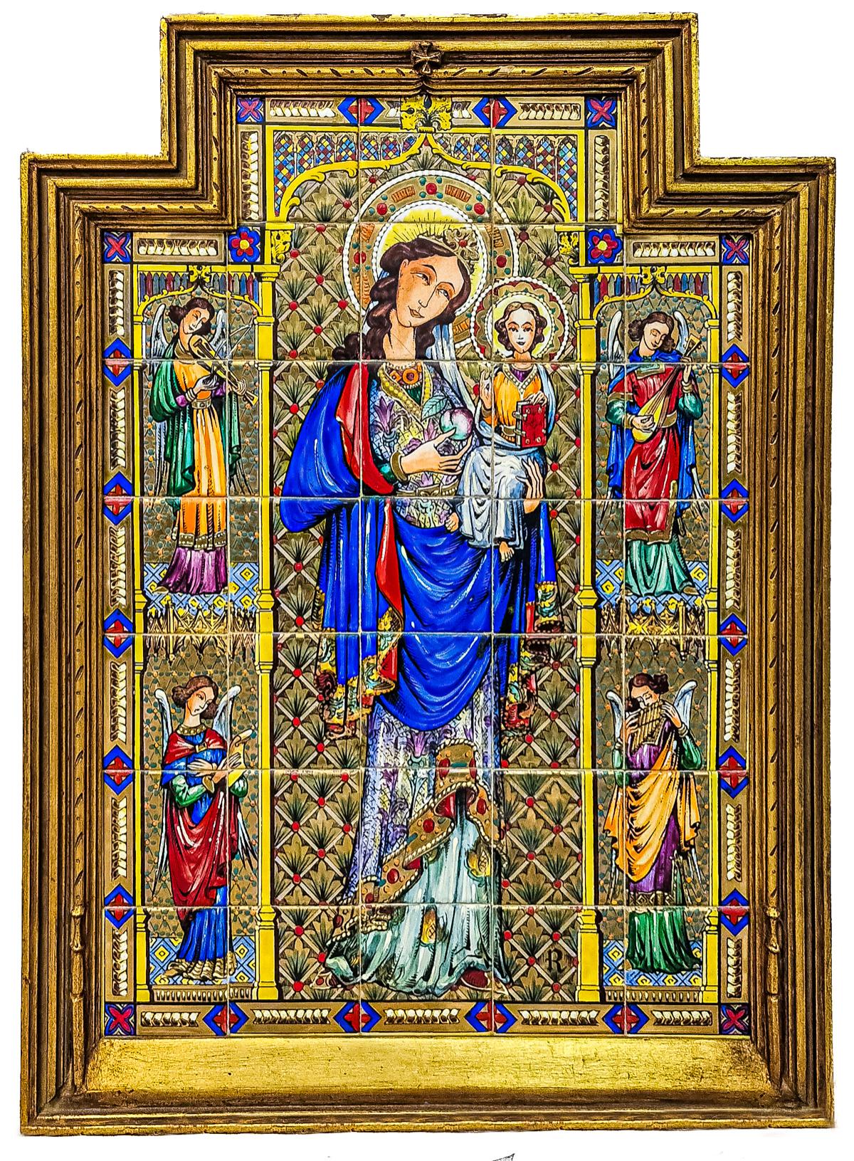 PEQUEÑO RETABLO DEL ÚLTIMO TERCIO DEL S.XX