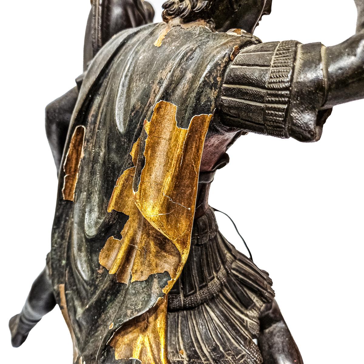 FIGURA EN BRONCE DE PRINCIPIOS DEL S.XX