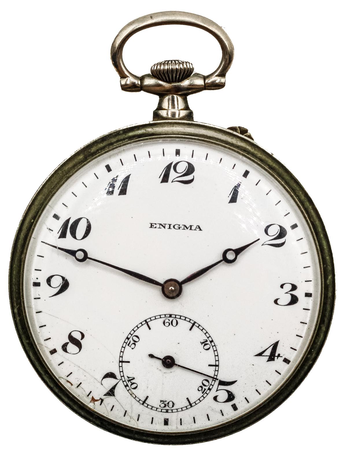 RELOJ DE BOLSILLO ENIGMA DE PPS. DEL S.XX