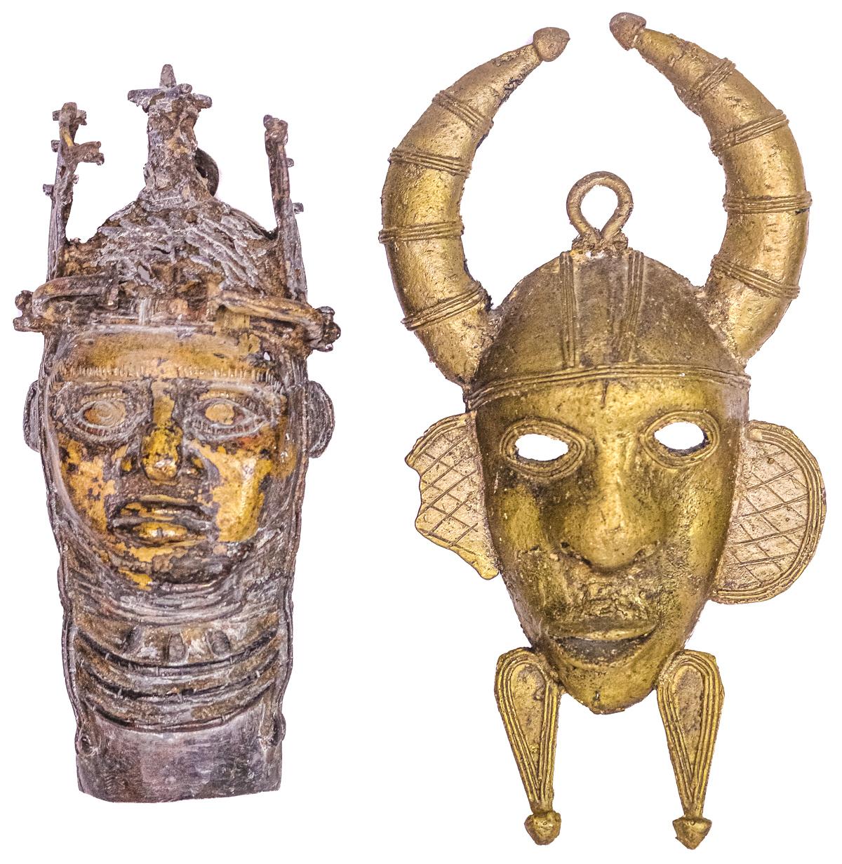 DOS MÁSCARAS AFRICANAS