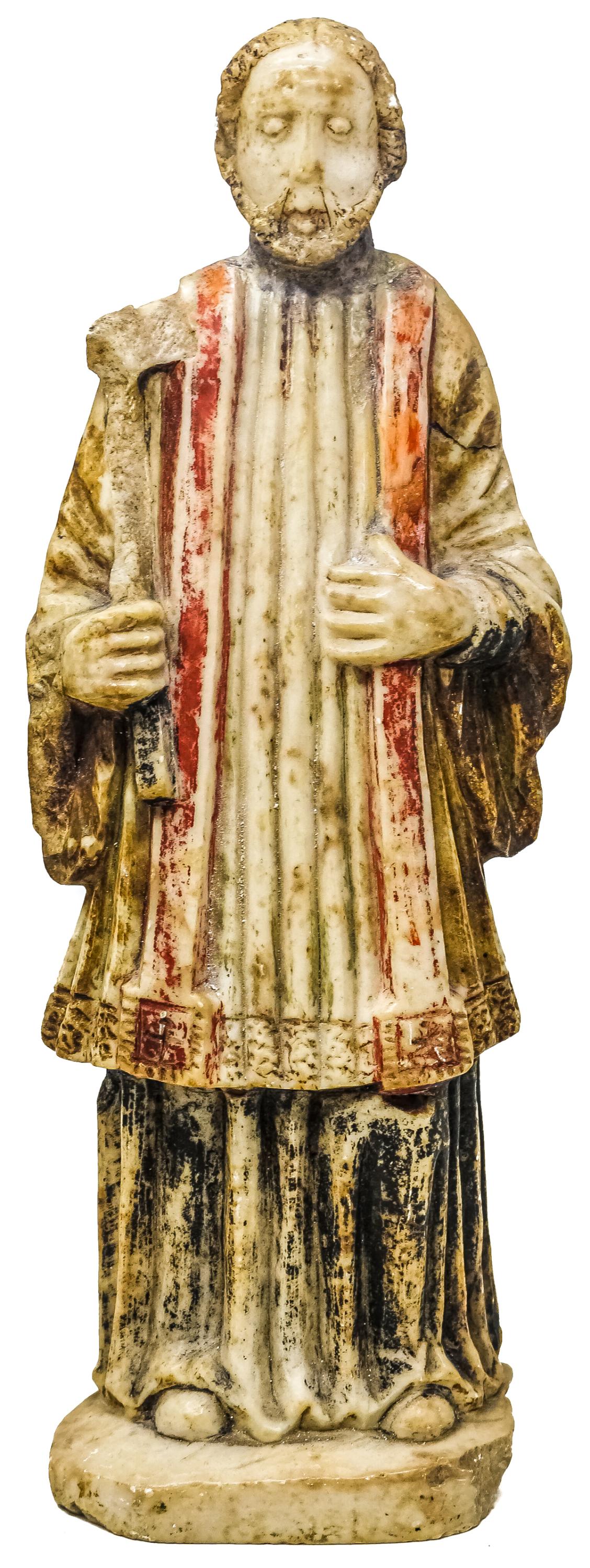 FIGURA EN ALABASTRO DEL S.XVIII