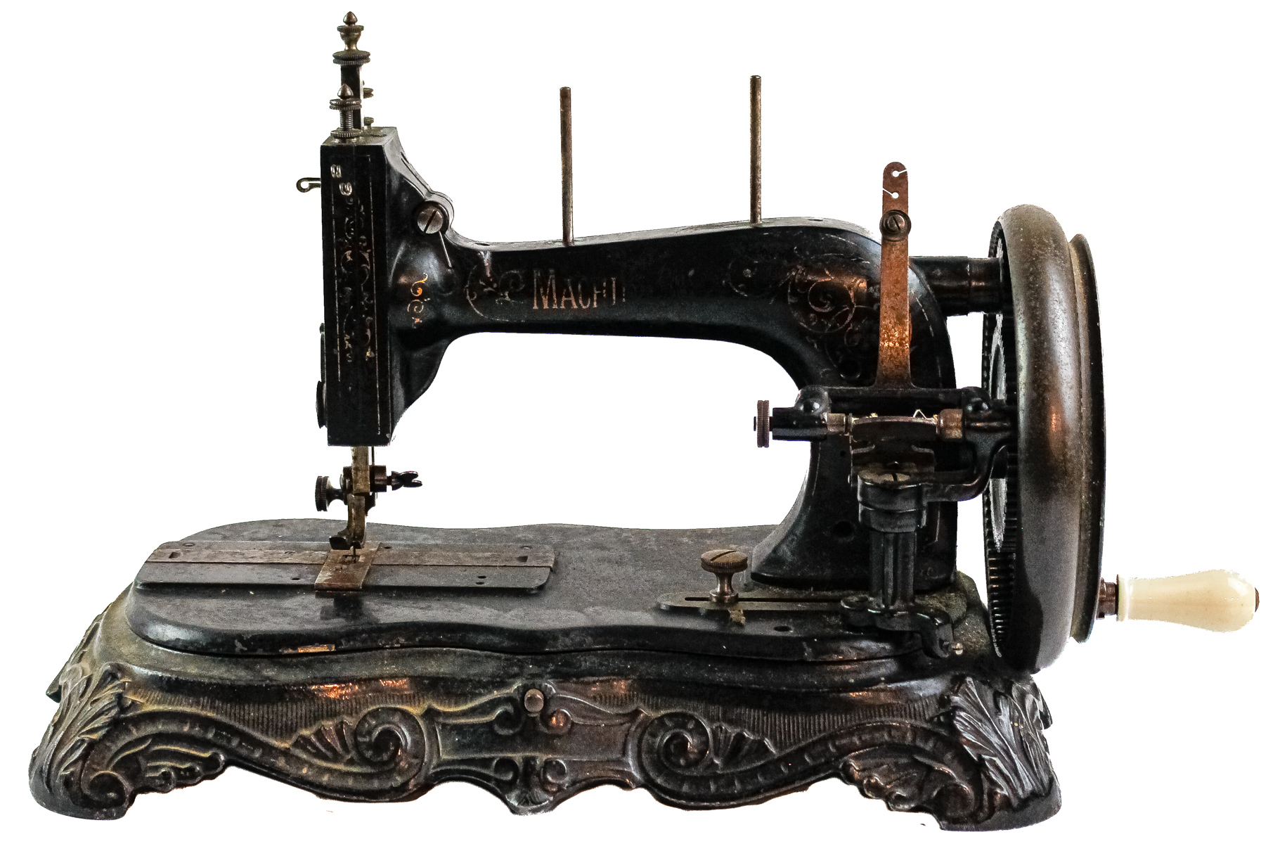 MAQUINA DE COSER MACHINE Nº 2 CIRCA 1890