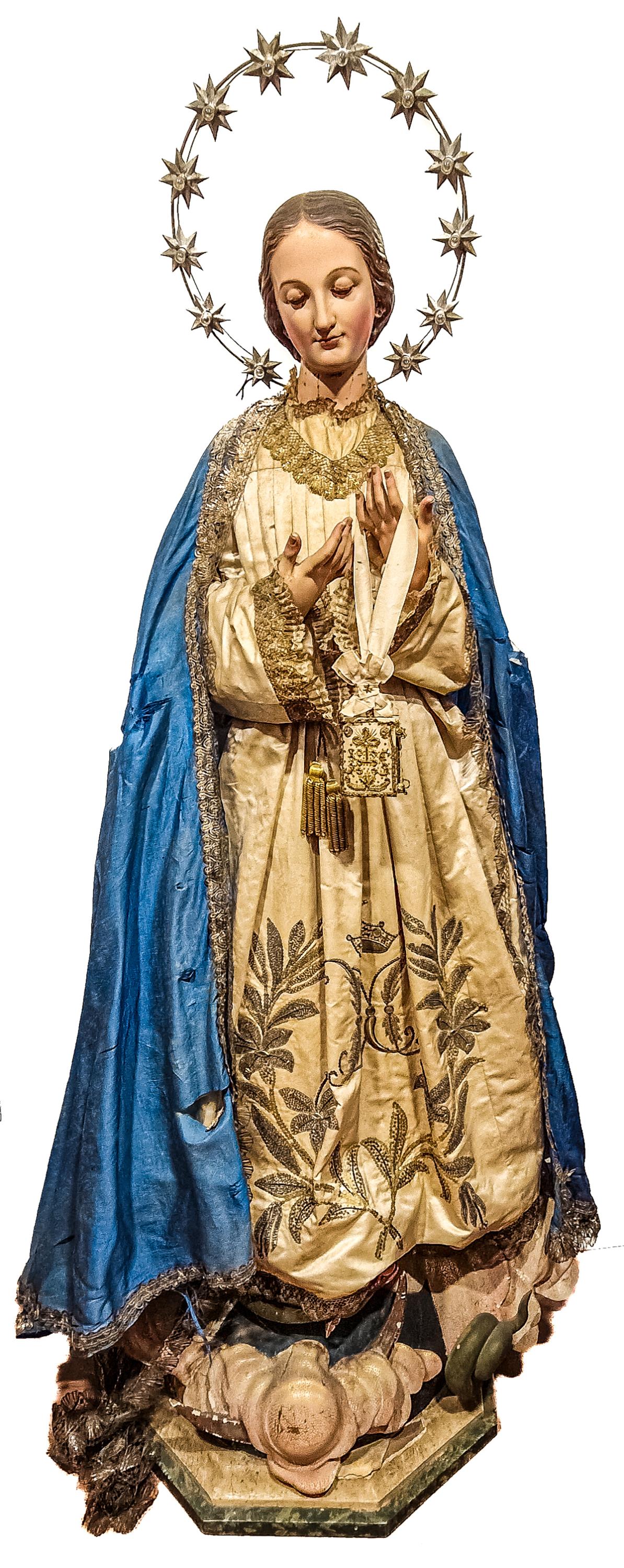 VIRGEN IMMACULADA CAP I POTA DEL SIGLO XIX