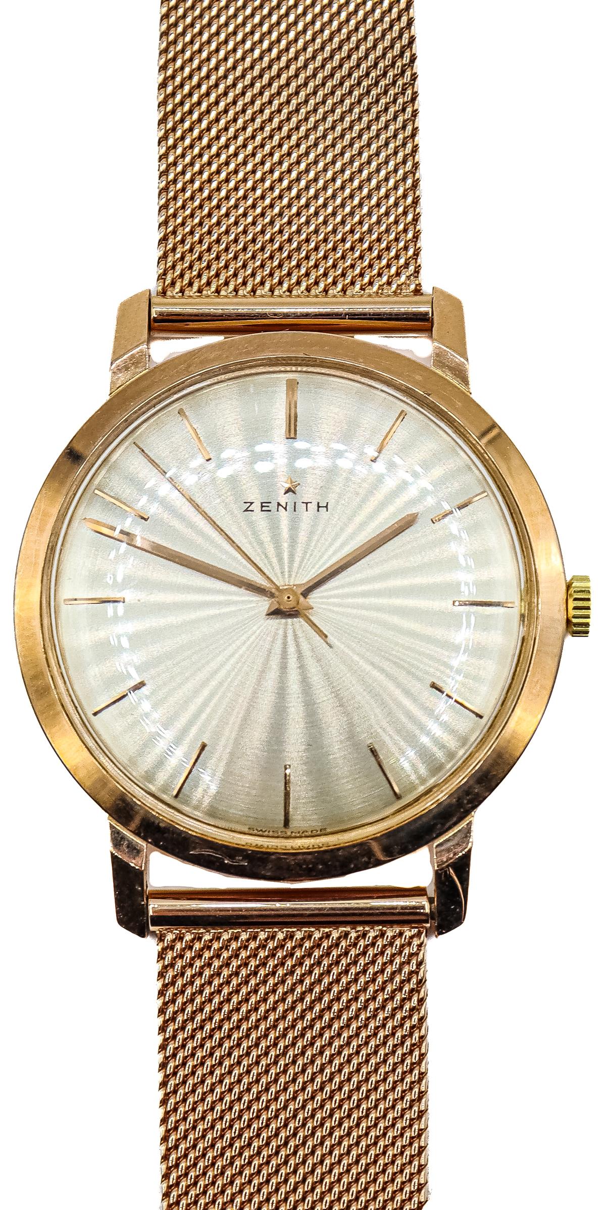 RELOJ PULSERA ZENITH AÑOS 50-60