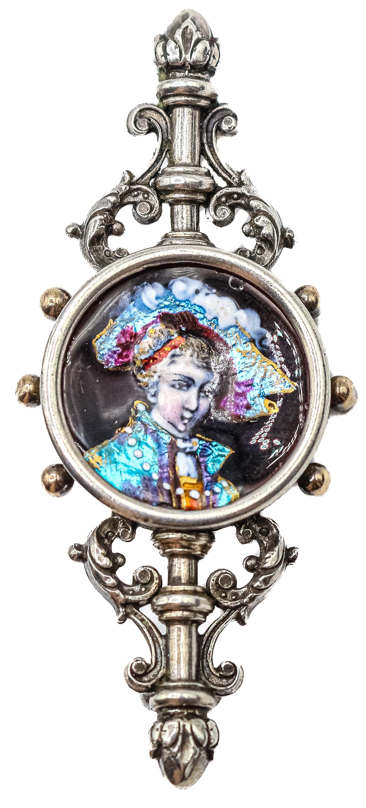 BROCHE DE GEORG ADAM SCHEID, DEL S.XIX