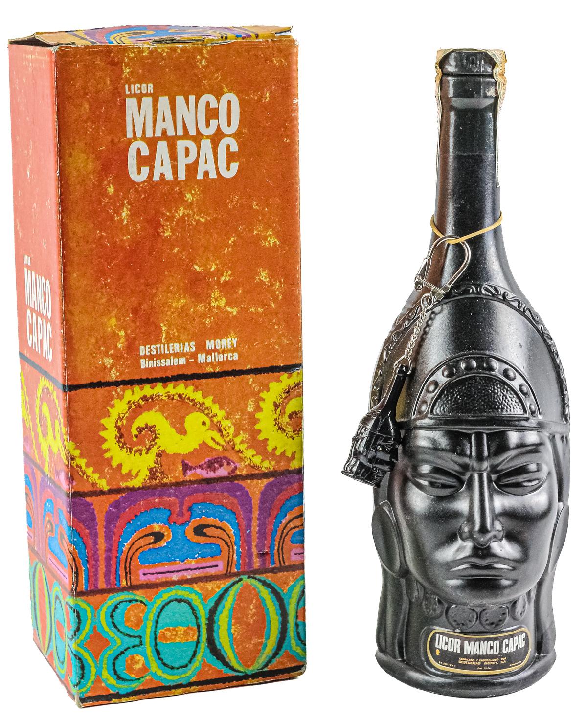 BOTELLA DE LICOR MANCO CAPAC