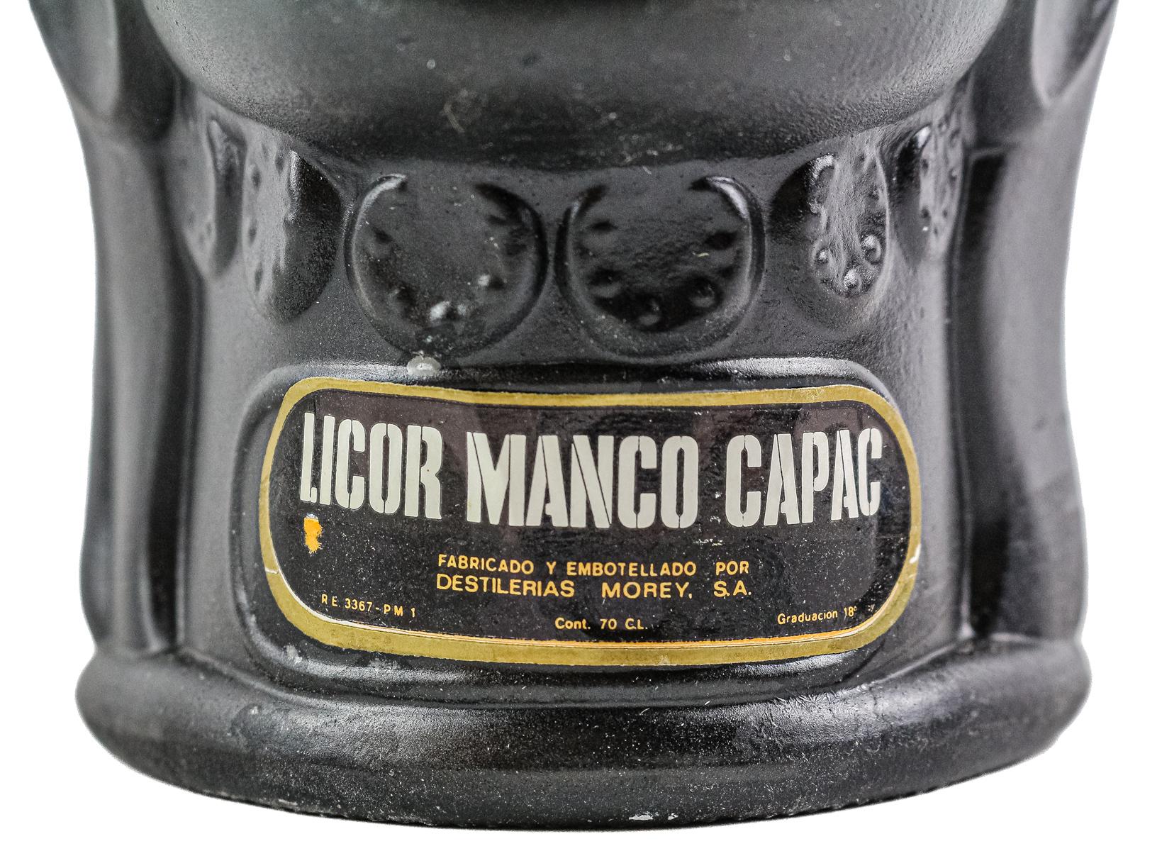 BOTELLA DE LICOR MANCO CAPAC