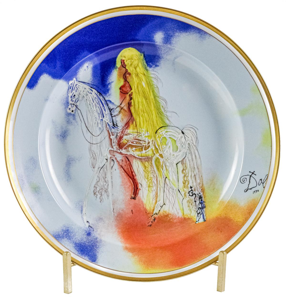 GRAN PLATO "DALÍ" EN PORCELANA