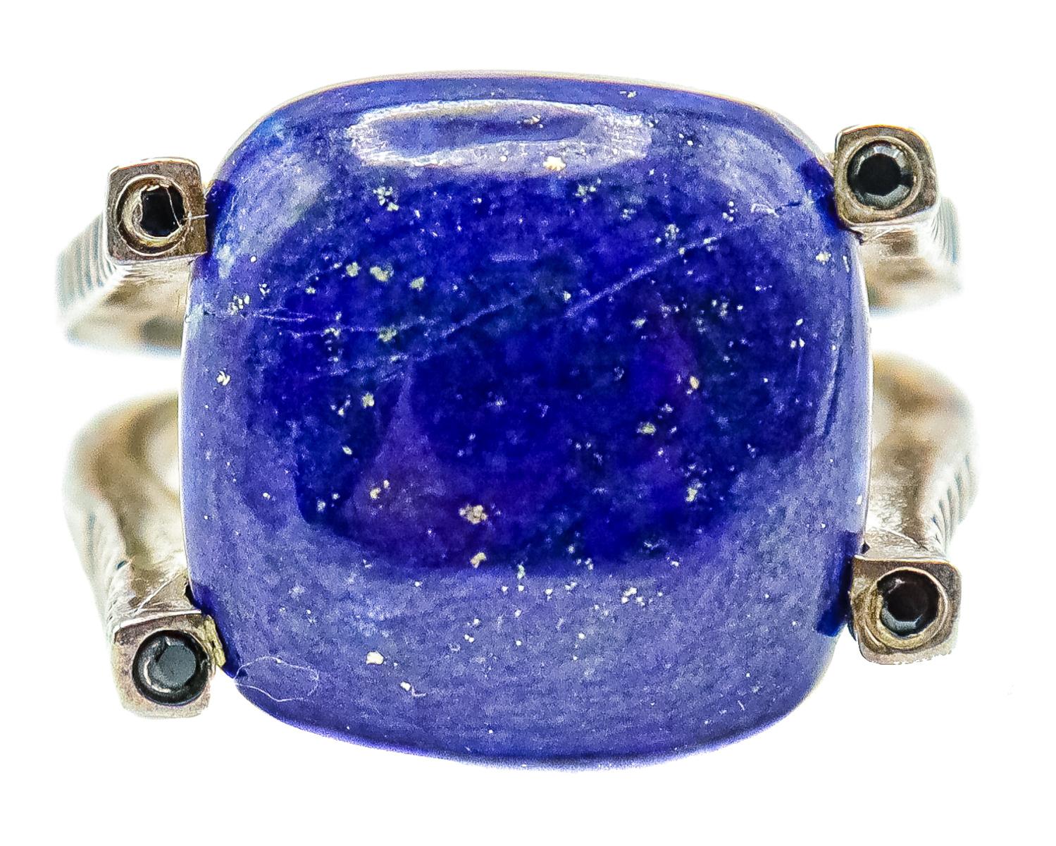 ANILLO CON LAPISLÁZULI