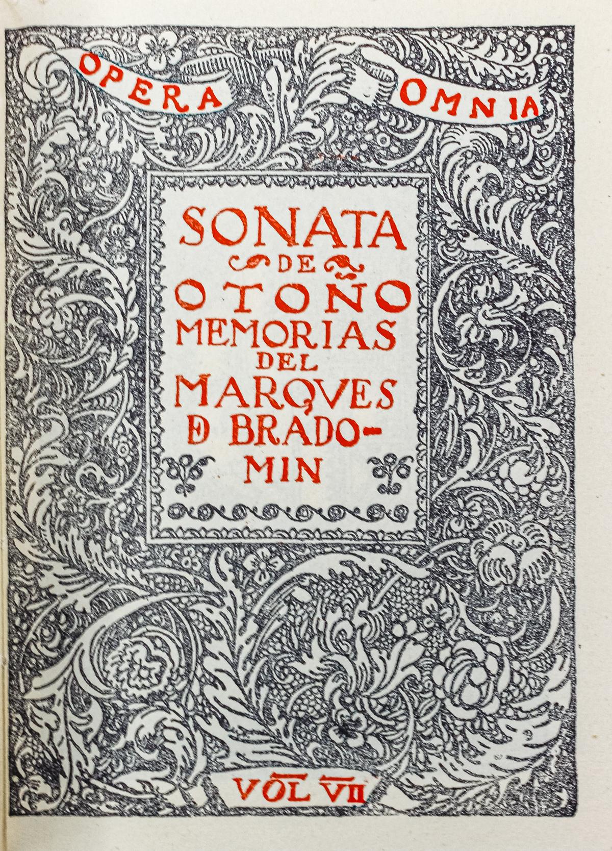 "SONATA DE OTOÑO"