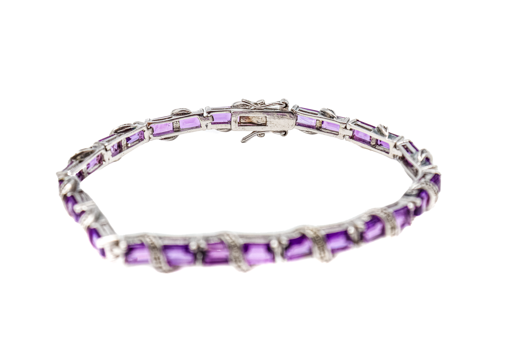 PULSERA CON AMATISTAS