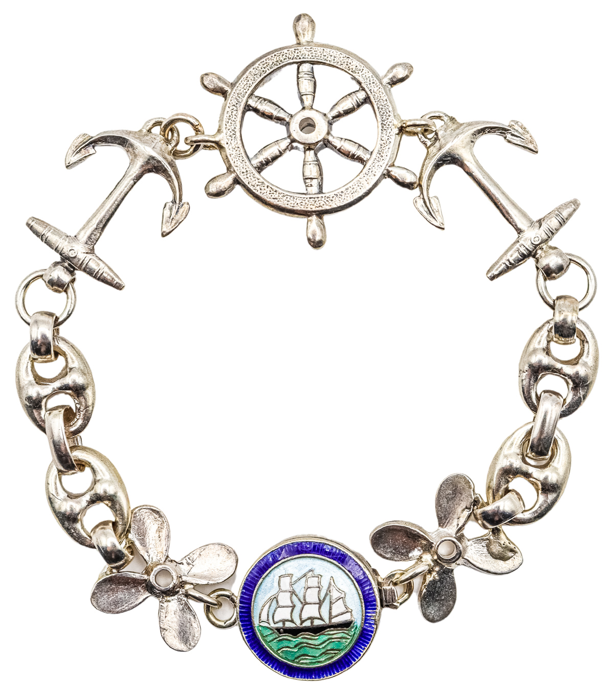 PULSERA MARINERA DE MEDIADOS DEL S.XX