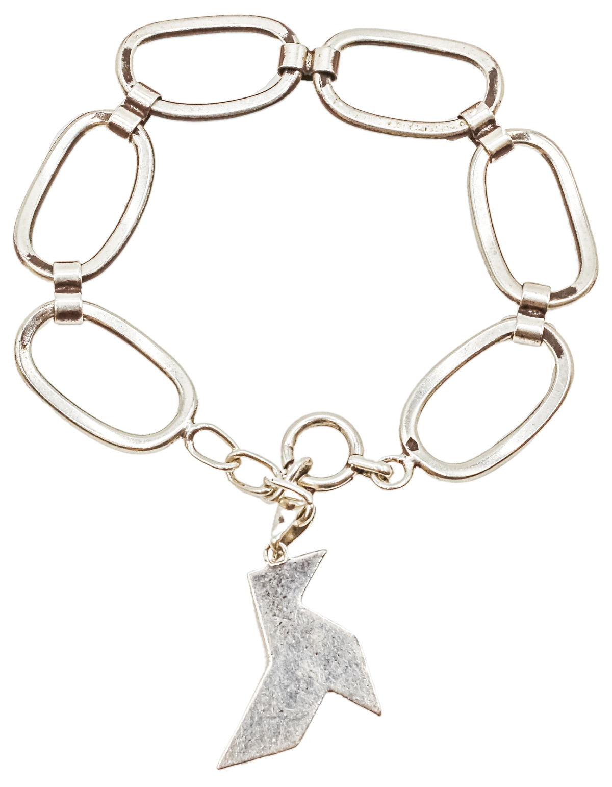 PULSERA DE PLATA CON COLGANTE